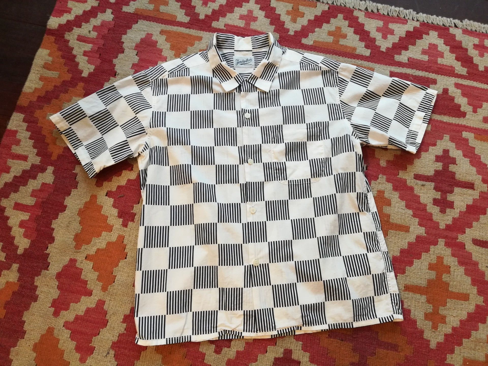 Tenderloin Tenderloin Check Pixel Shirt Size US M / EU 48-50 / 2 - 1 Thumbnail