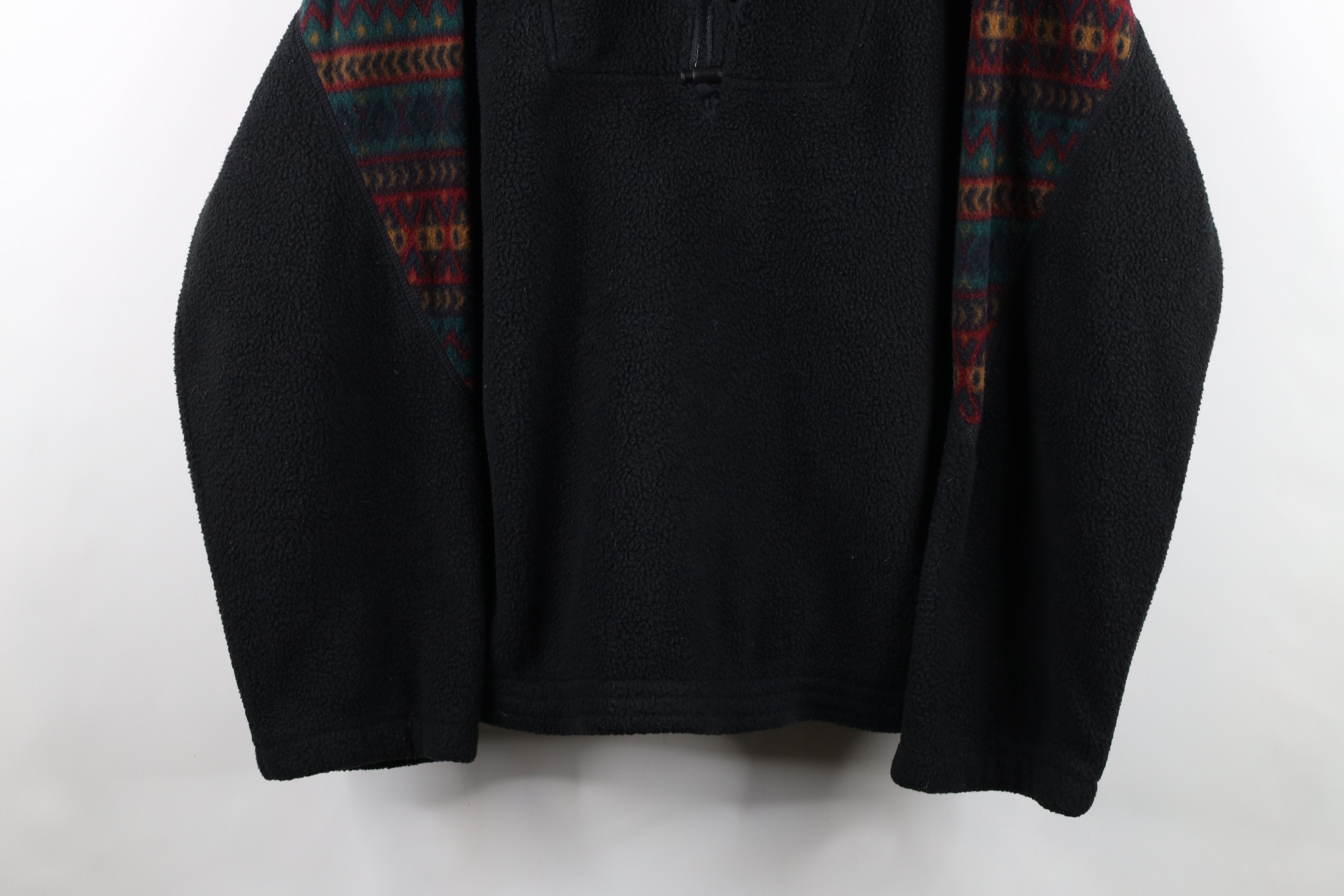 Vintage Vintage 90s Streetwear Southwestern Half Zip Fleece Sweater Size US M / EU 48-50 / 2 - 3 Thumbnail