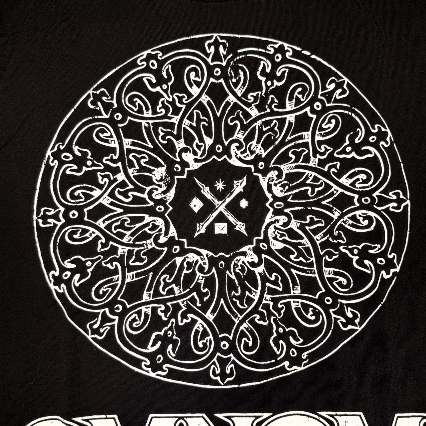 Asics Omnom Shirt Mens Large Black Graphic Tee T-Shirt Basics Mandala Logo Crew Neck Short Sleeve Vintage: No Size US L / EU 52-54 / 3 - 4 Thumbnail