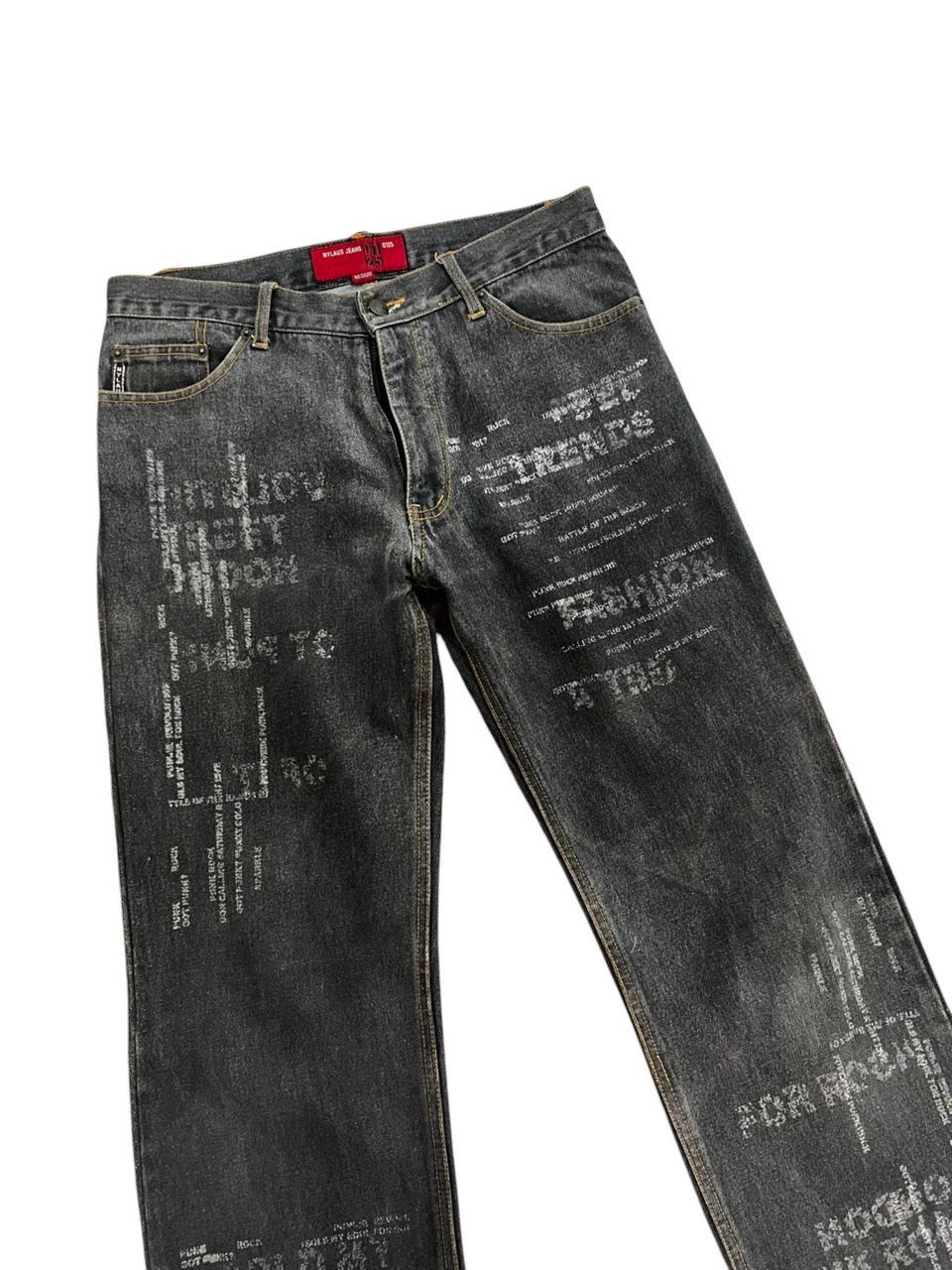 Japanese Brand Japanese Brand Nylaus Jeans Poem Denim Size US 32 / EU 48 - 4 Thumbnail