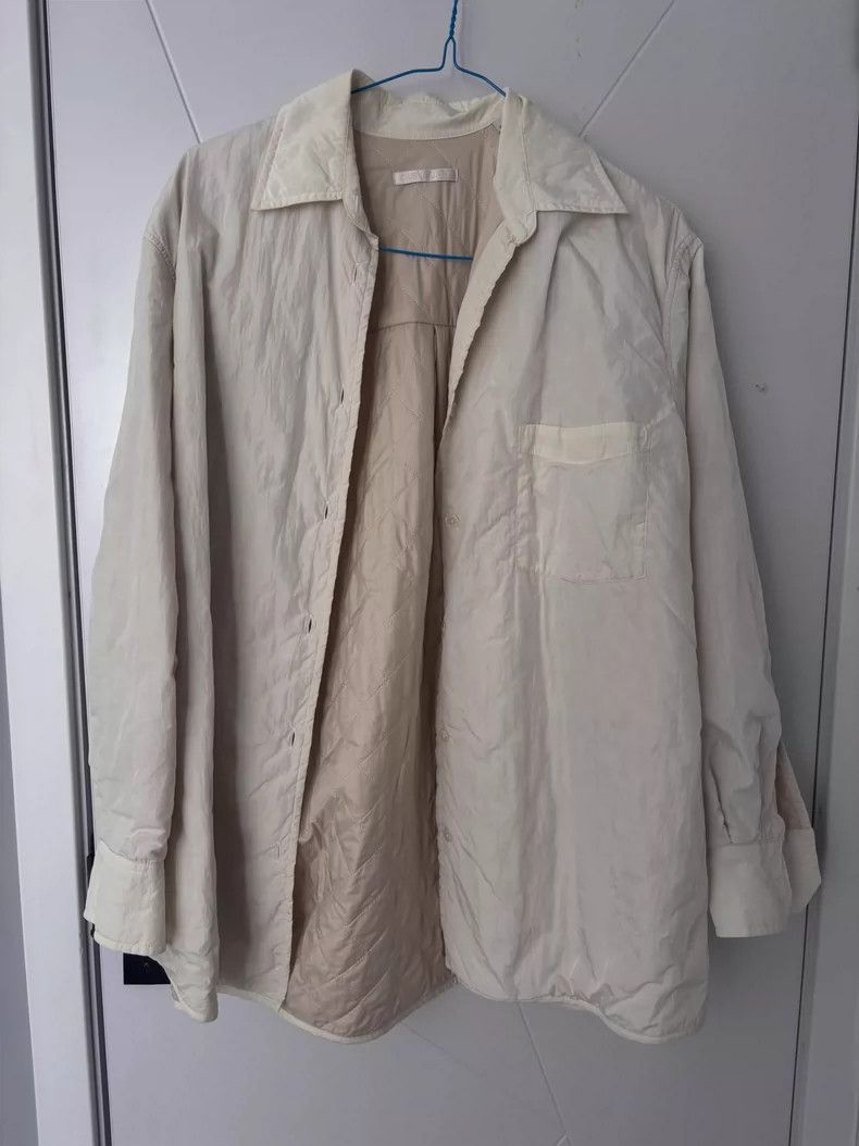 Our Legacy Our Legacy size38 White shirt with a beige color Size US XXS / EU 40 - 1 Thumbnail