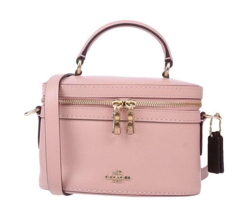 image of Coach Pink Box Shoulder Bag, Women's