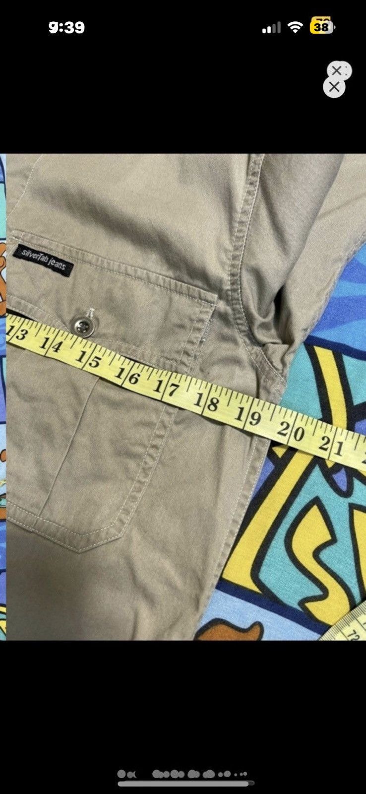 Levi's ***FINAL DROP***RARE 90s LEVIS SILVER TAB BUTTON UP S Size US S / EU 44-46 / 1 - 2 Thumbnail