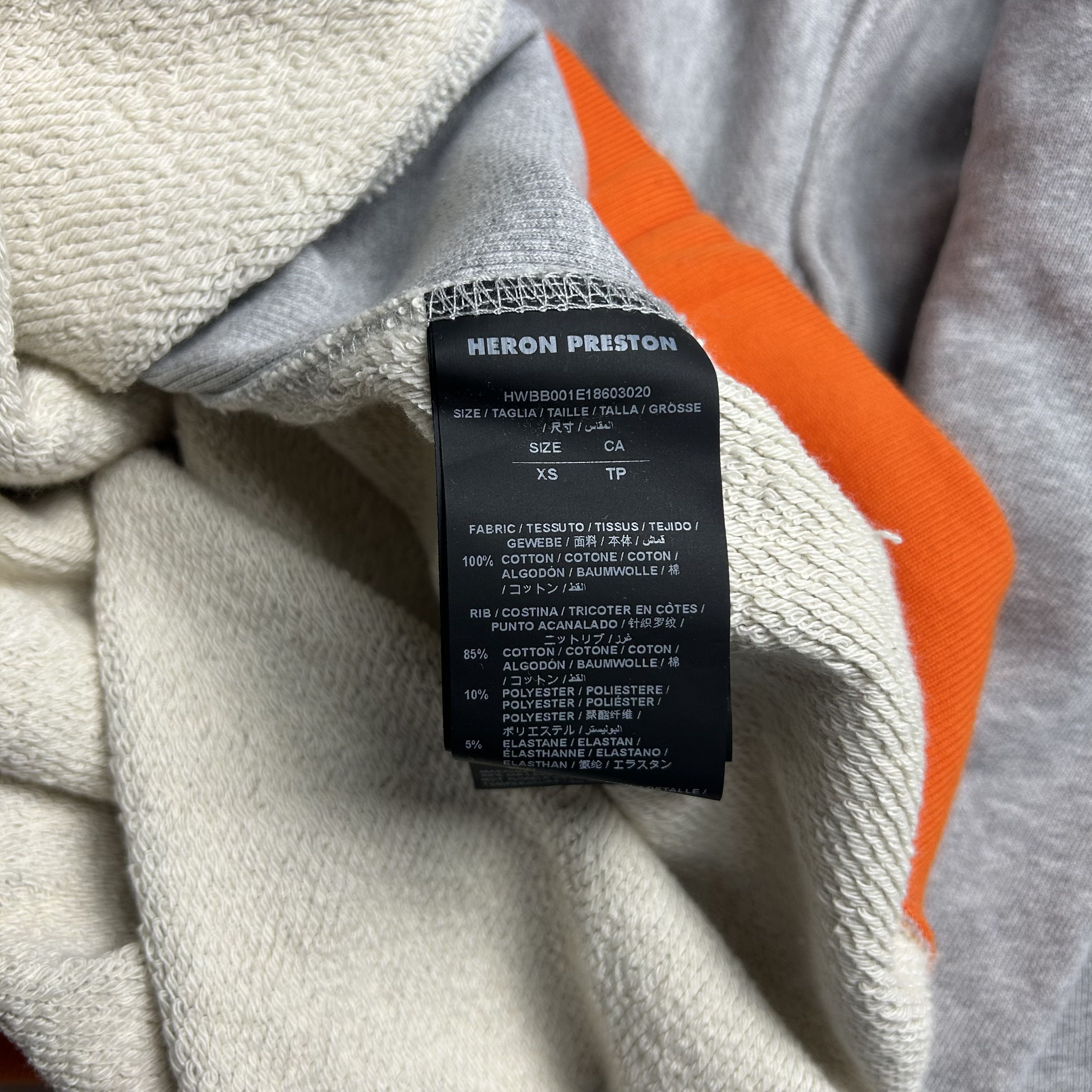 Heron Preston *NEW* Heron Preston Tape CTNMB Hoodie Size US XS / EU 42 / 0 - 3 Thumbnail