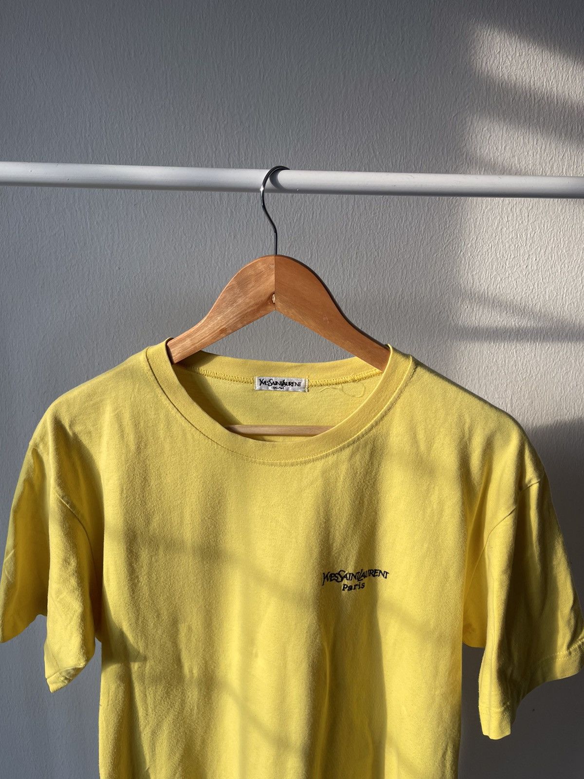 Yves Saint Laurent 90s Yves Saint Laurent Paris Back Logo Tee Size US M / EU 48-50 / 2 - 4 Thumbnail