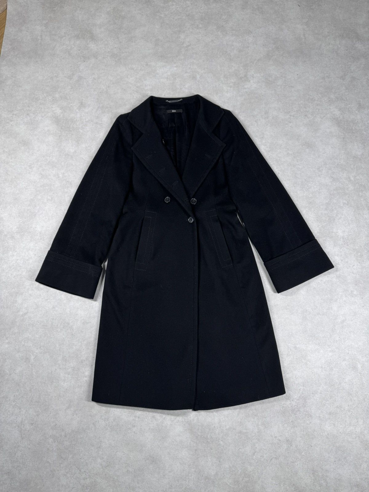 Hugo Boss Hugo Boss wool coat Size S / US 4 / IT 40 - 1 Thumbnail