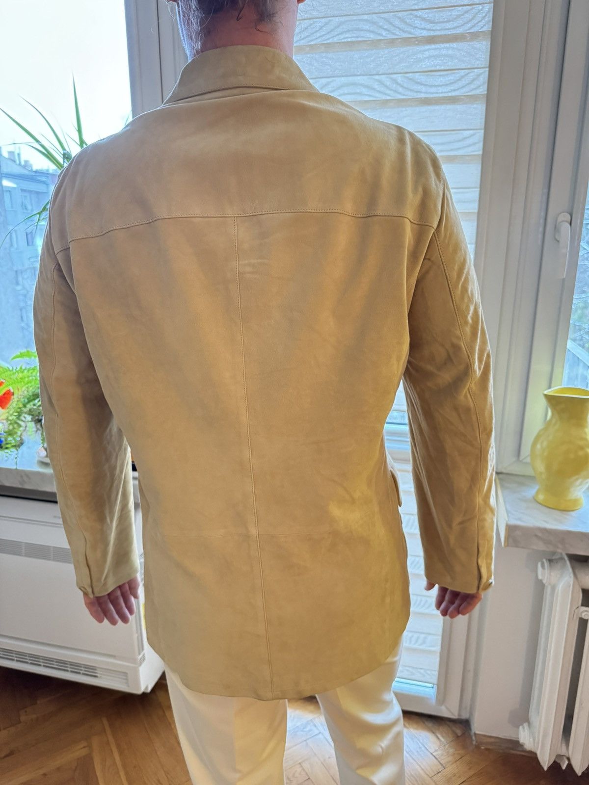 Bruno Magli Bruno Magli Leather Jacket Size US L / EU 52-54 / 3 - 2 Thumbnail