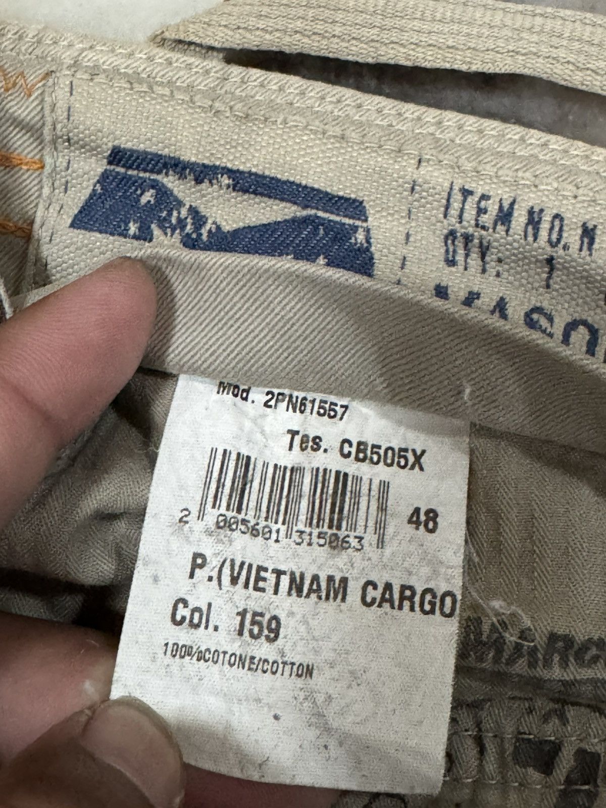 Mason's Vintage 60s Masons Medical Battalion Pure Cargo Pants Size US 32 / EU 48 - 23 Thumbnail