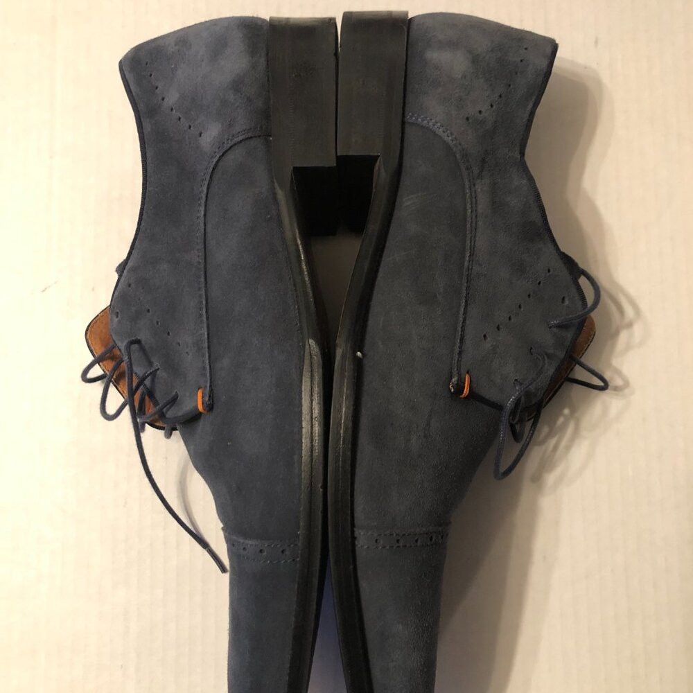 Kenneth Cole Kenneth Cole men's blue leather dress shoes size: 13 Size US 13 / EU 46 - 6 Thumbnail