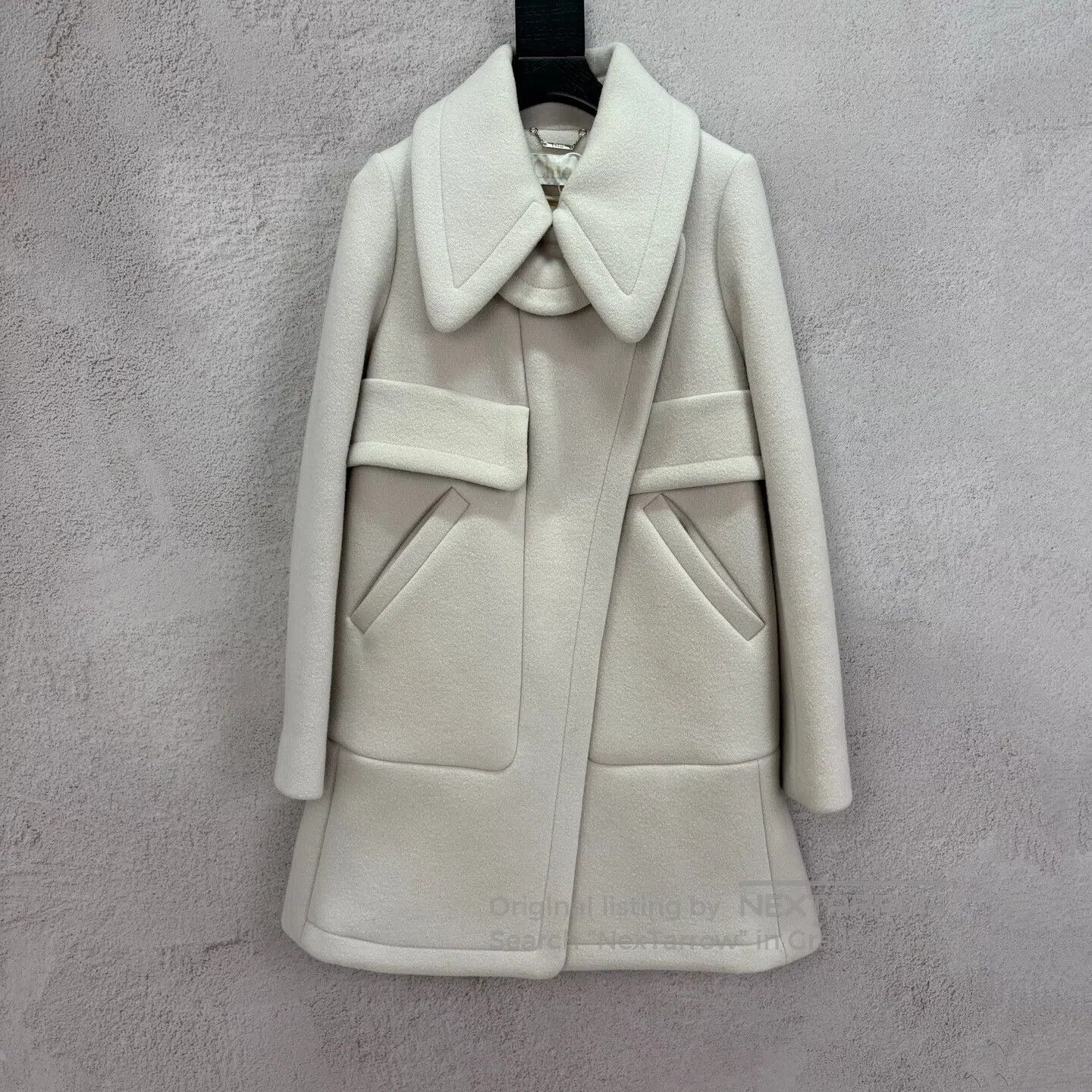 Chloe Chloe size36 White wool coat Size M / US 6-8 / IT 42-44 - 1 Thumbnail