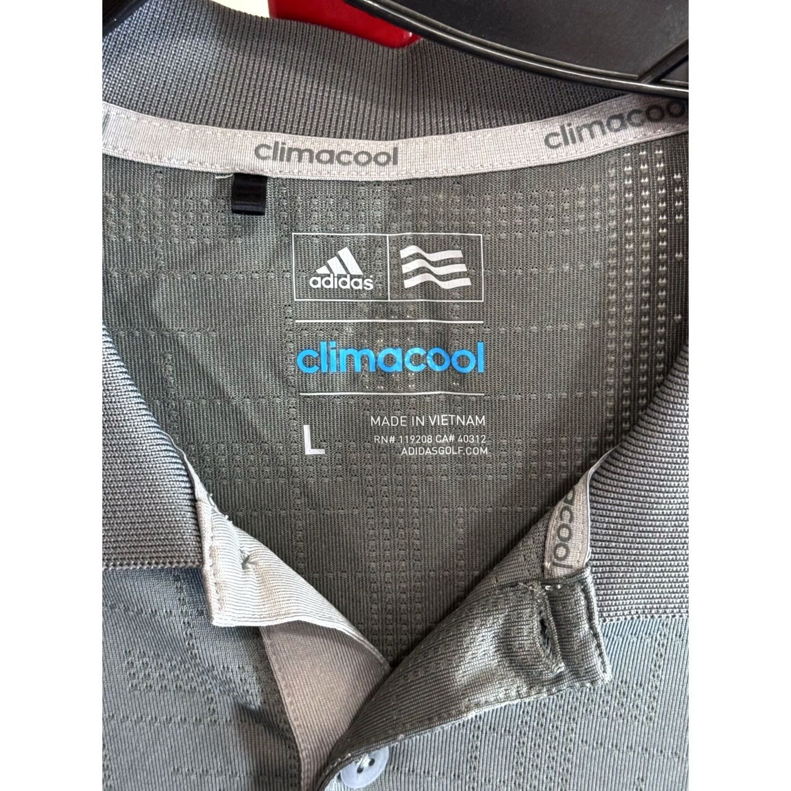 Adidas Adidas Polo Shirt Mens L POLO SHIRT Embroidered Basketball Large L Sharp POLO Shirt Adidas Mens L Polo Shirt Size US L / EU 52-54 / 3 - 5 Thumbnail