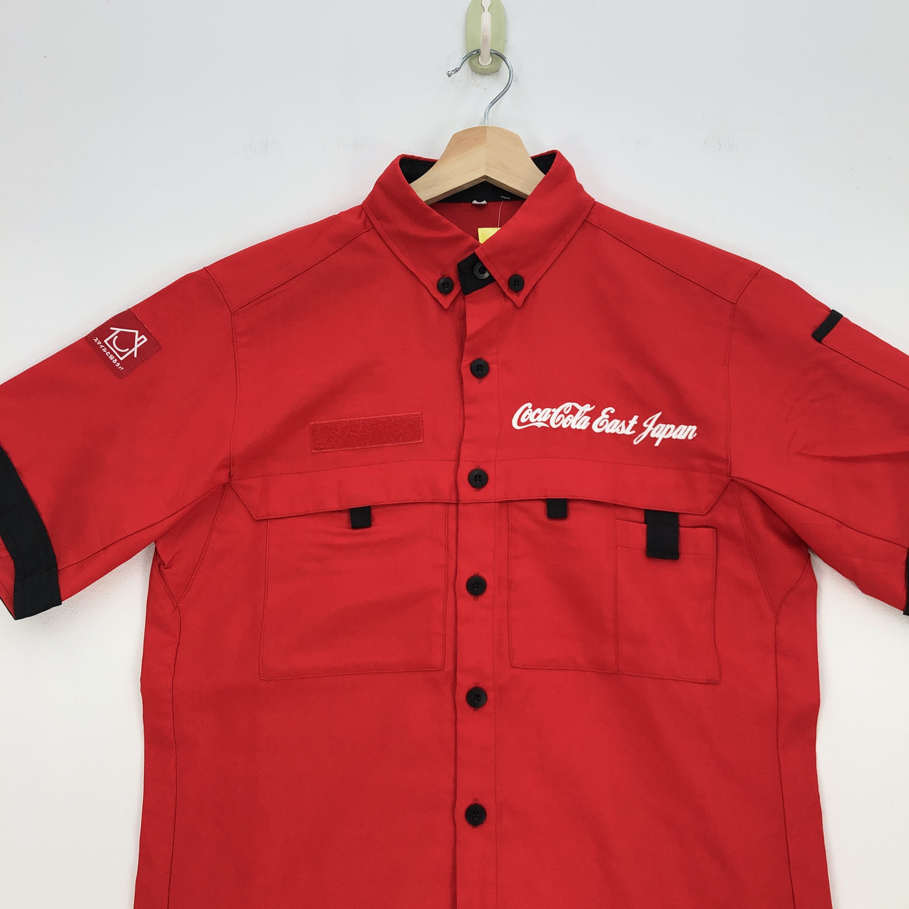 Coca Cola Vintage Coca Cola Shirt COKE Button Ups Shirt Size US M / EU 48-50 / 2 - 3 Thumbnail