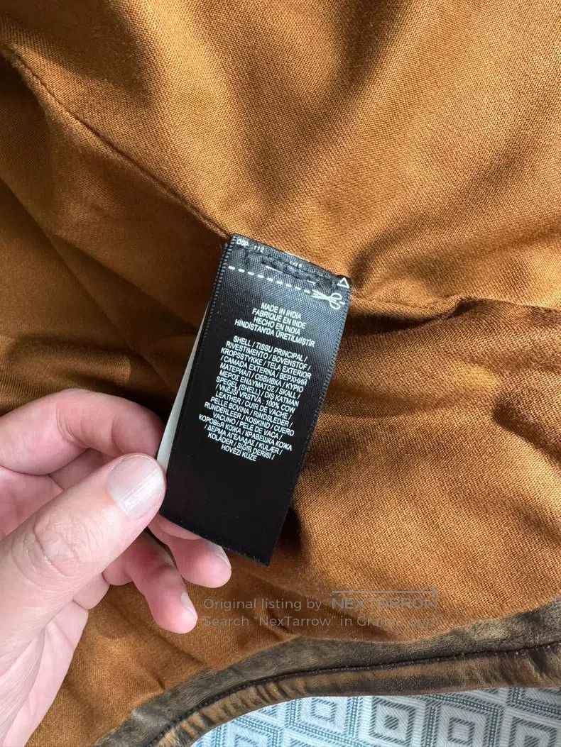 RRL Ralph Lauren RRL Ralph Lauren Short deckle jacket with vintage leather Size US M / EU 48-50 / 2 - 4 Thumbnail