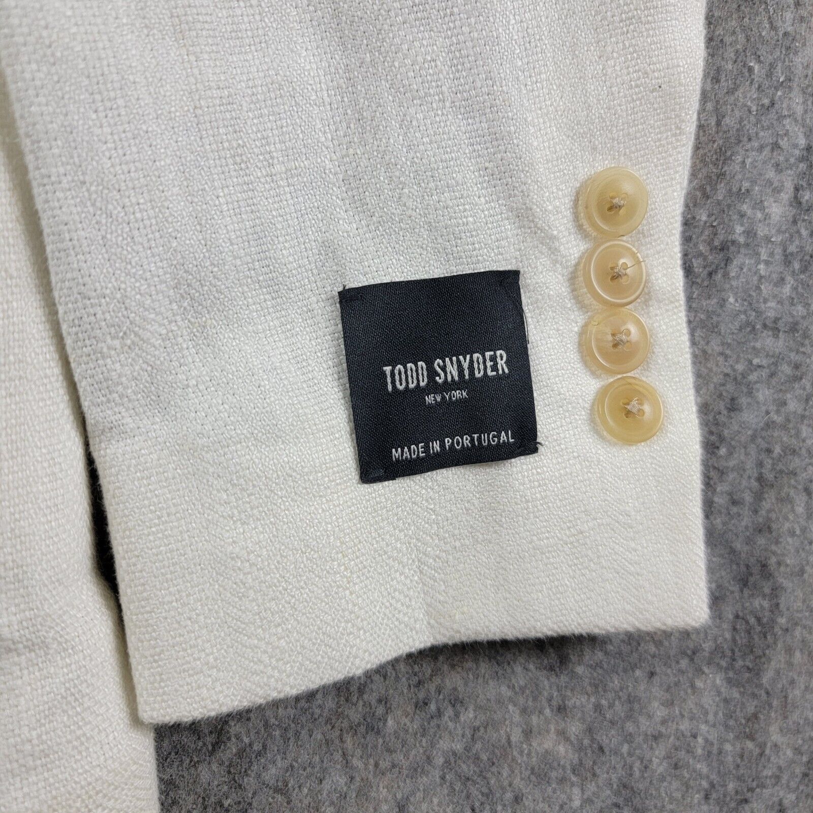 Todd Snyder Todd Snyder Linen Twill Sutton Jacket Blazer 36R Size 36R - 14 Thumbnail