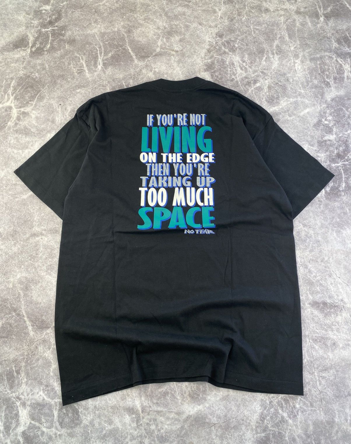 No Fear No Fear Deadstock Single Stitch 90’s Black T-shirt Size: XL Size US XL / EU 56 / 4 - 1 Thumbnail