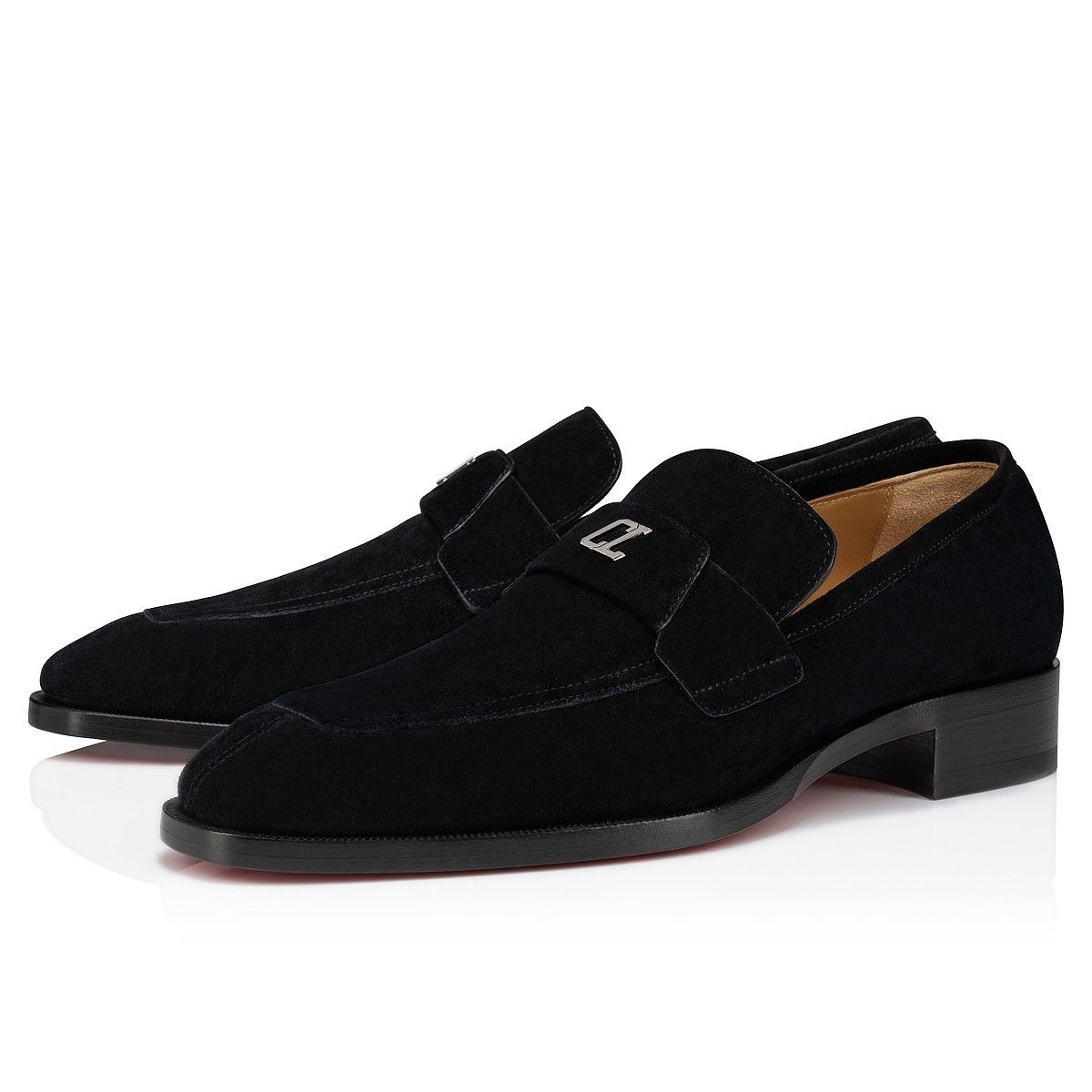 Christian Louboutin o1s1wg110225 Varsimoc Shoes in Black Size US 11 / EU 44 - 1 Thumbnail
