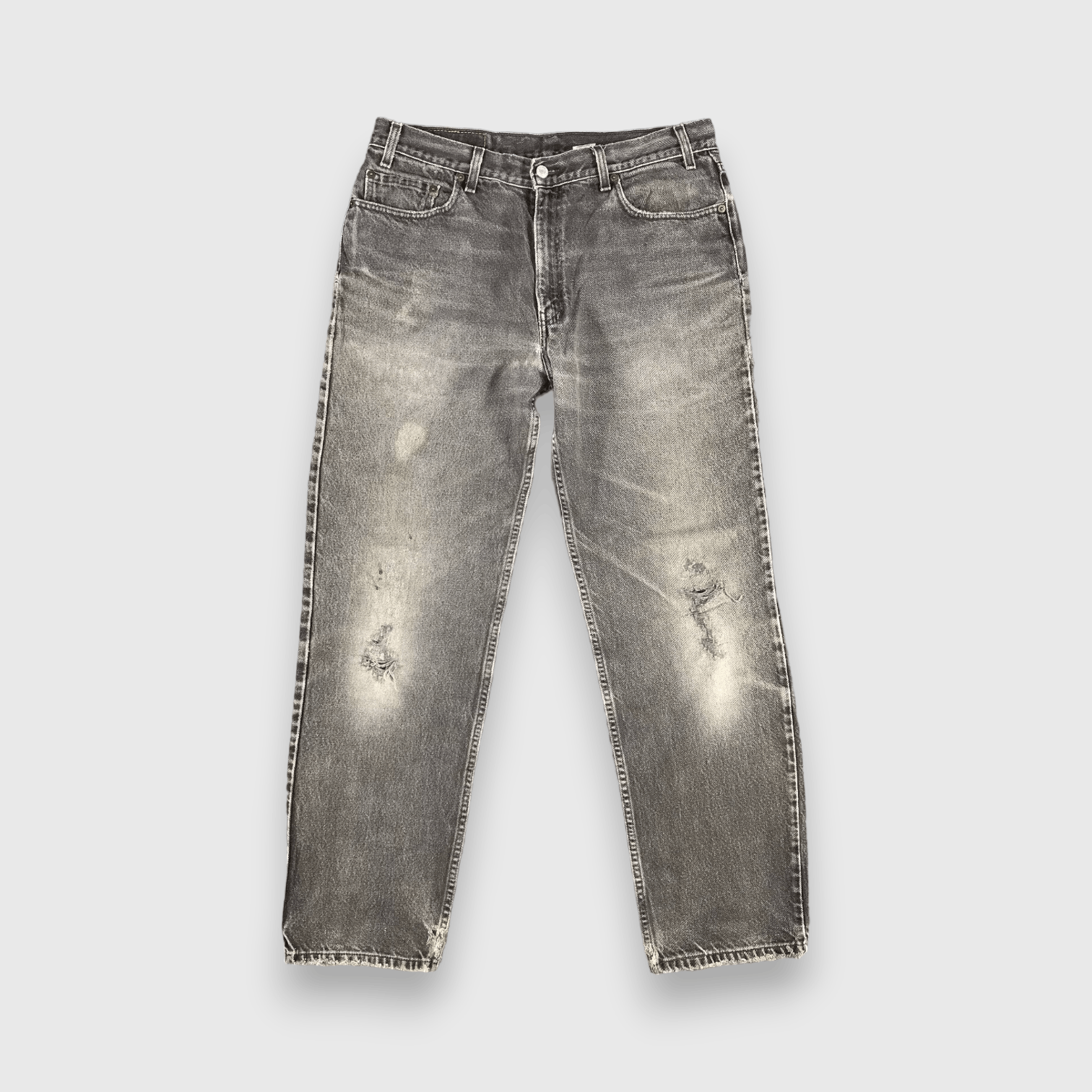 Levi's Vintage 90s Ripped Levis Earth Tone Jeans-J1584 Size US 36 / EU 52 - 1 Thumbnail