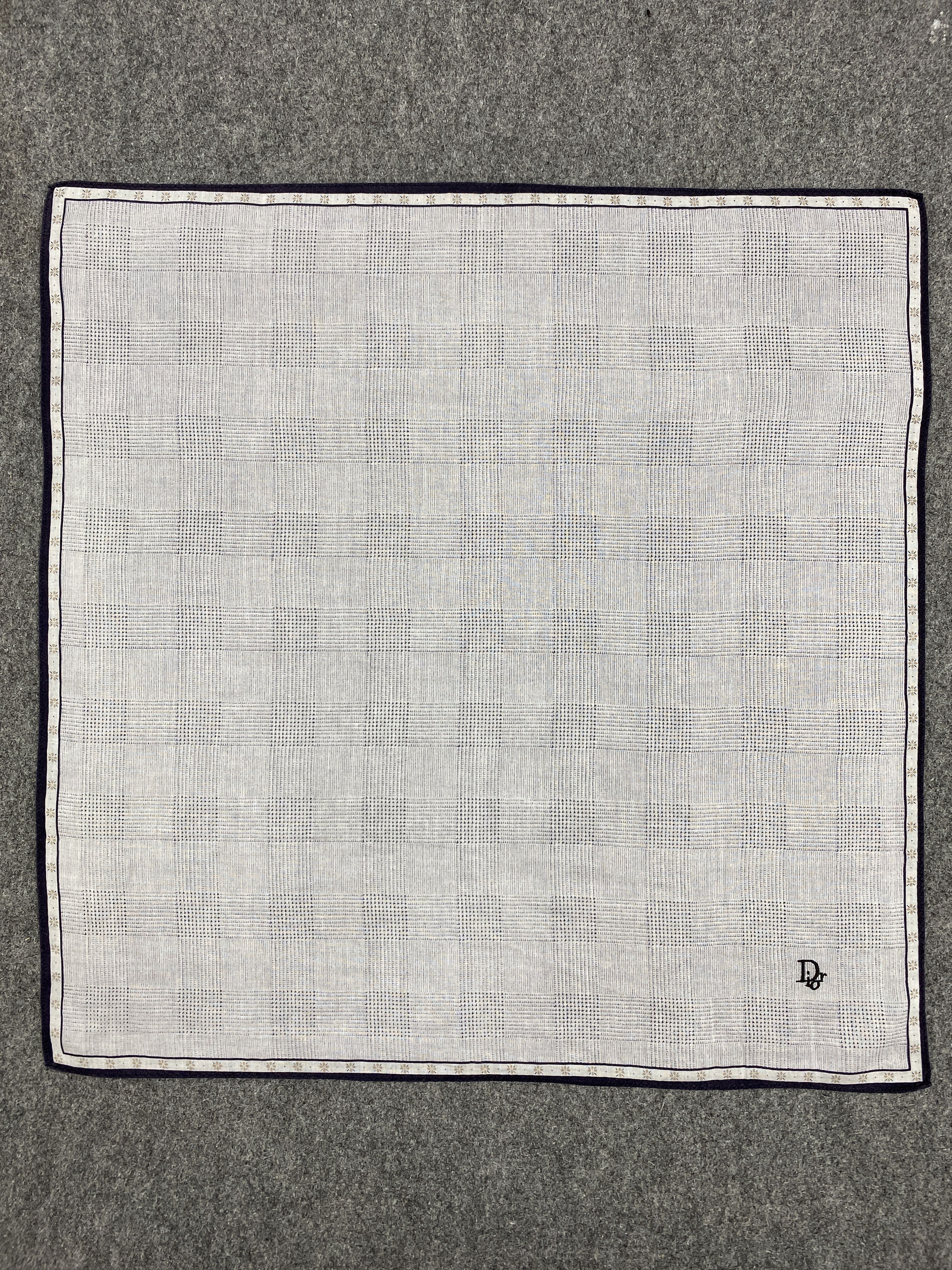 Christian Dior Monsieur Christian Dior Bandana / Handkerchief / Neckerchief HKC0390 Size ONE SIZE - 4 Thumbnail