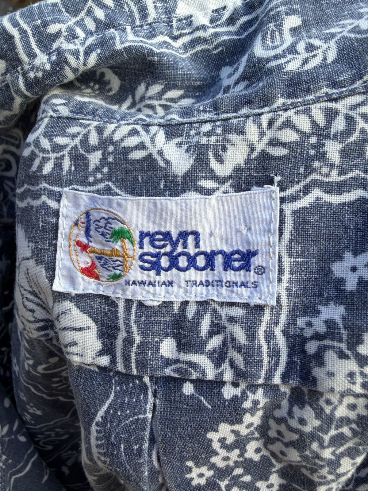 Reyn Spooner PreOwned Reyn Spooner Blue Hawaiian Print Men's XXXL 3XL Size US XXL / EU 58 / 5 - 4 Thumbnail