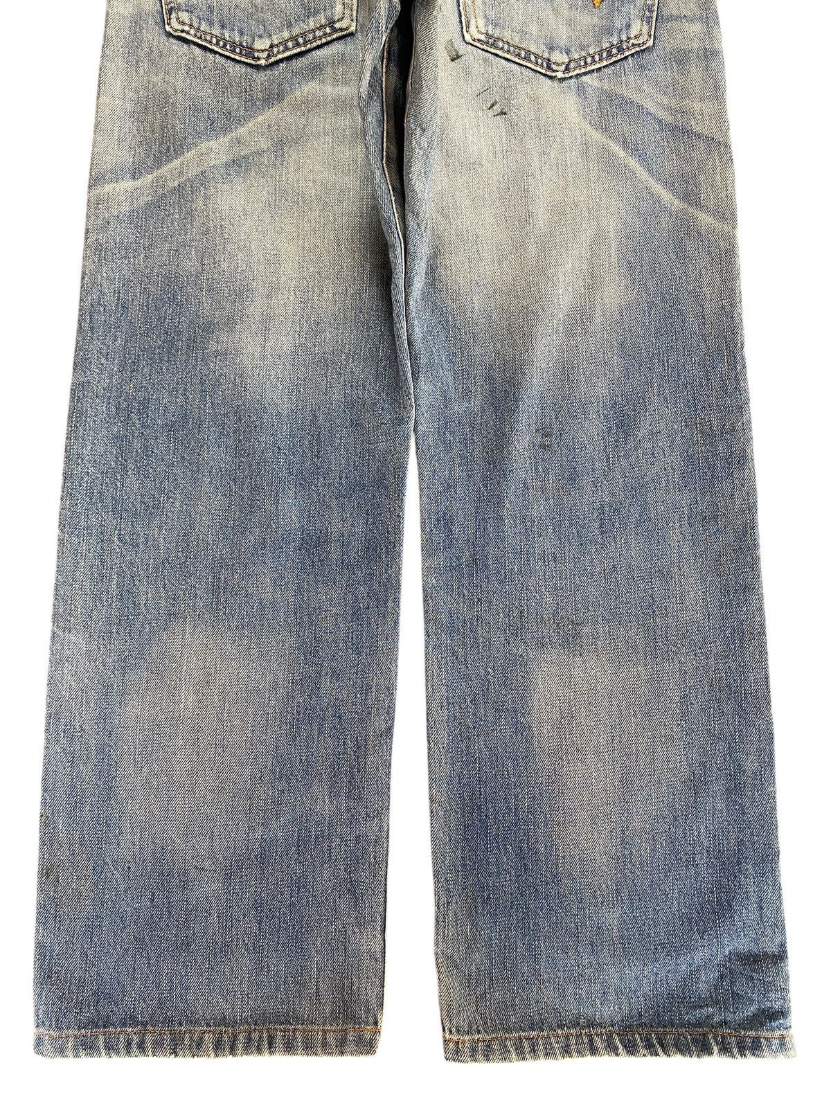 Edwin Insane Edwin 505 Orange Tab Selvedge Enough Baggy Jeans Size US 31 - 6 Thumbnail