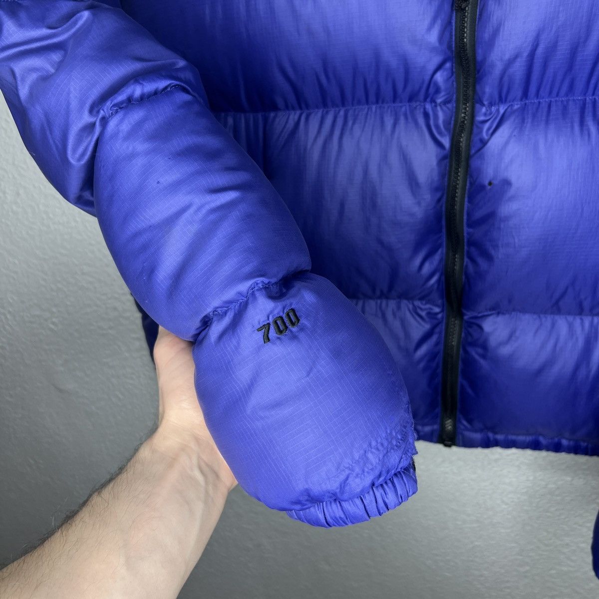 The North Face Vintage The North Face Nuptse 700 Puffer Down Jacket Navy Size US XXL / EU 58 / 5 - 7 Thumbnail