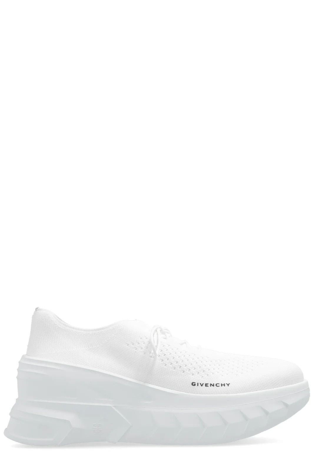 Givenchy o1w1db10525 Marshmallow Wedge Sneakers in White Size US 5 / IT 35 - 1 Thumbnail