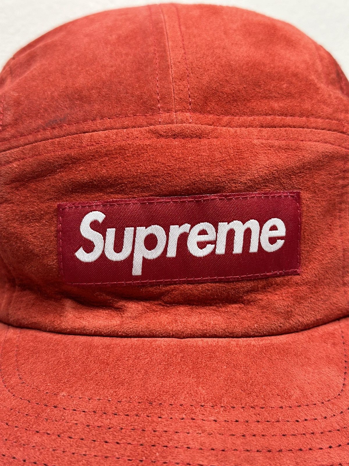 Supreme Supreme Suede Camp Cap Hat Size ONE SIZE - 2 Thumbnail
