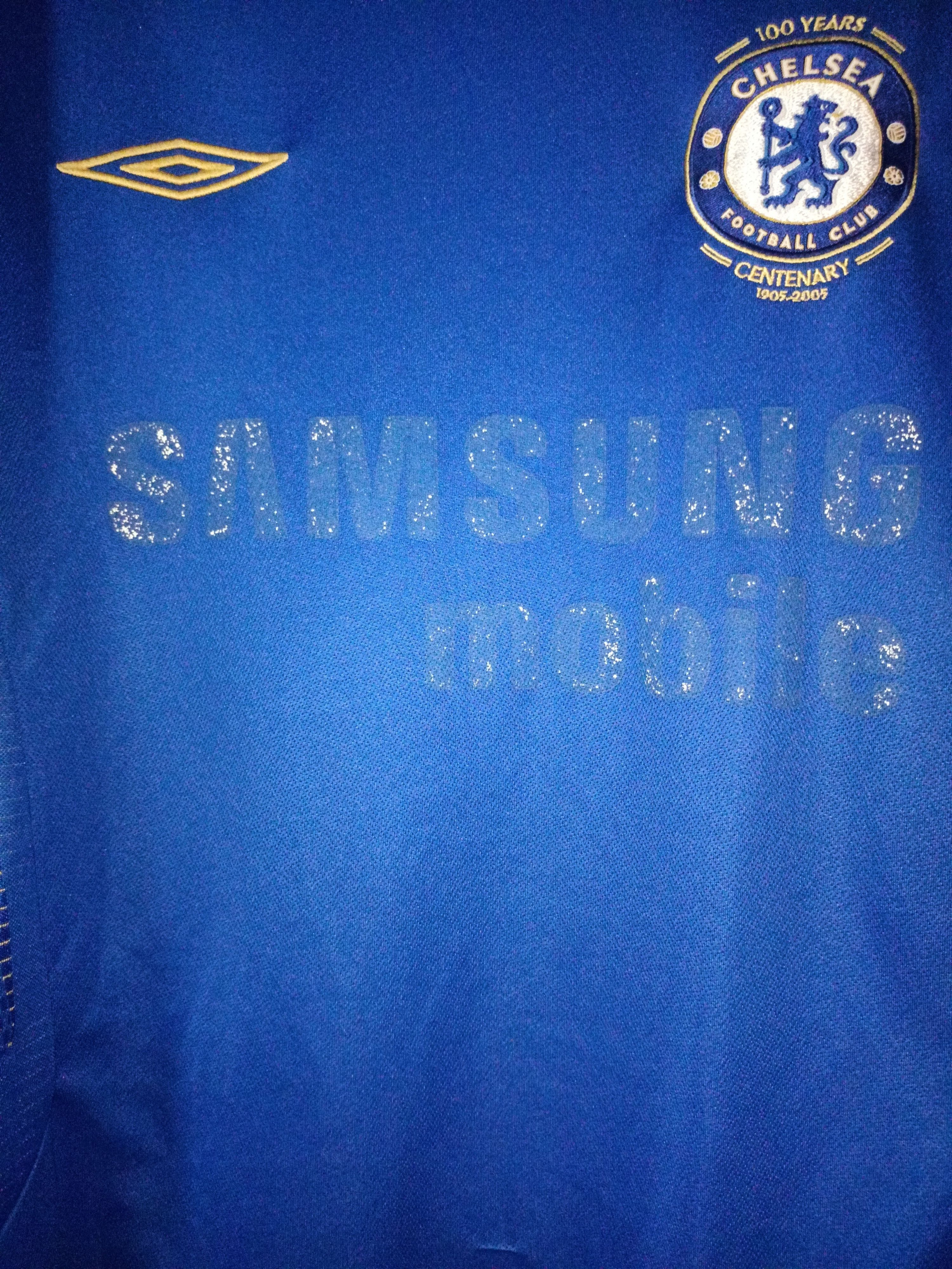 Chelsea Soccer × Vintage Vintage Umbro Home Kit Jersey Chelsea Champion Size US S / EU 44-46 / 1 - 11 Thumbnail