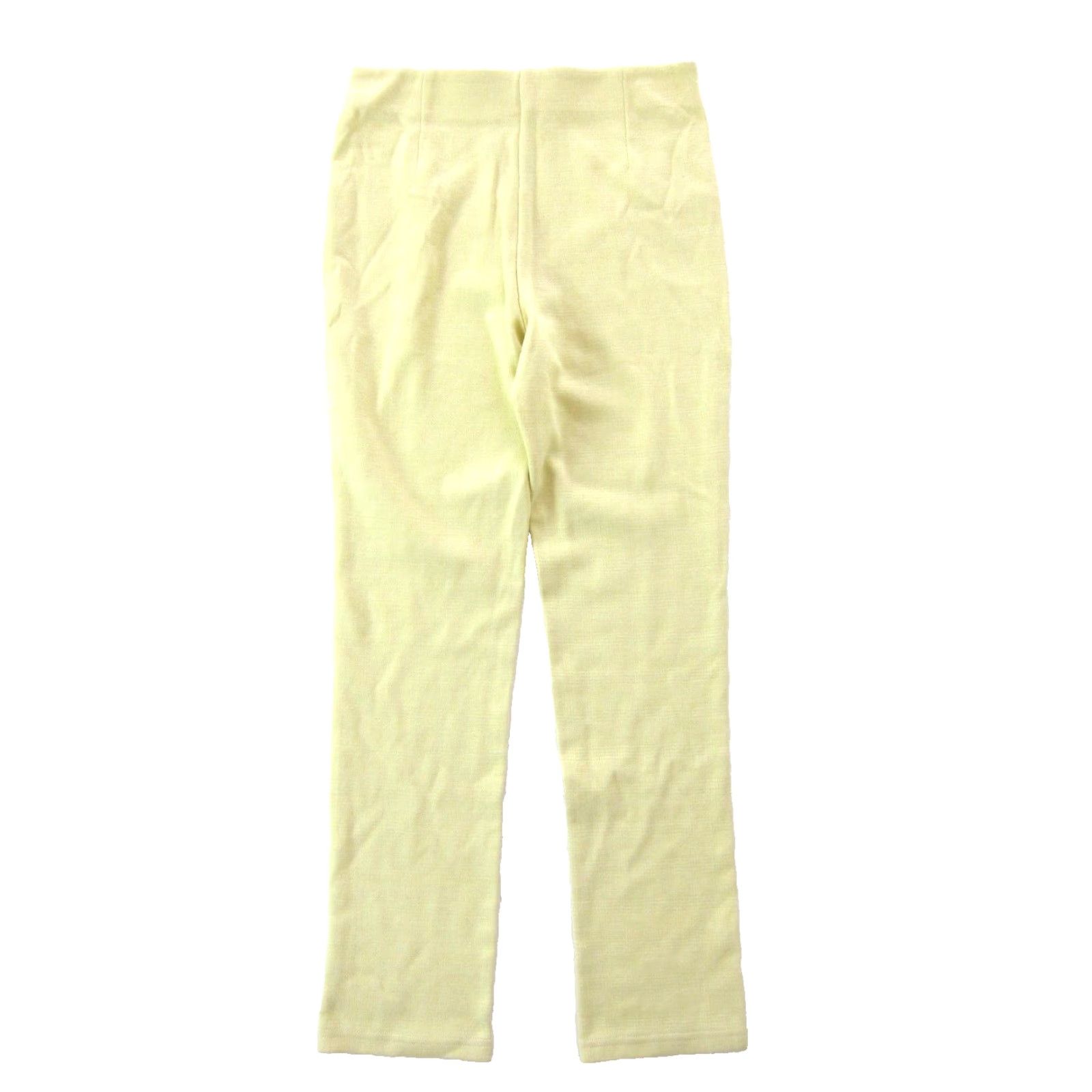 Vintage NWT Jean Pierre Klifa Paris Jackie Yellow Plaid Checkered Stretch Pant XS Women Dress Pants Size 26" / US 2 / IT 38 - 2 Thumbnail