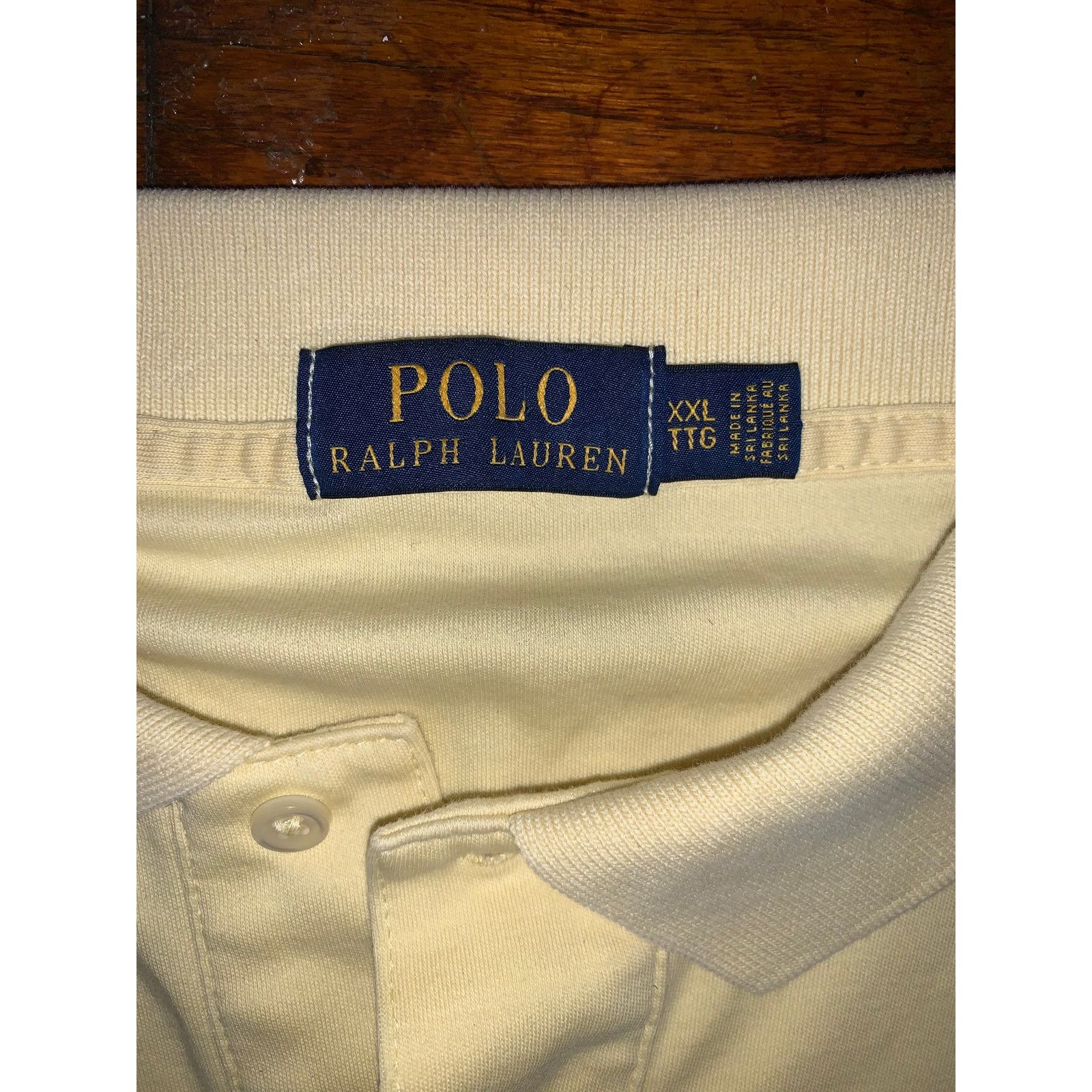 Polo Ralph Lauren Polo Ralph Lauren Yellow Polo Shirt XXL Blue Short Sleeve Size US XXL / EU 58 / 5 - 3 Thumbnail