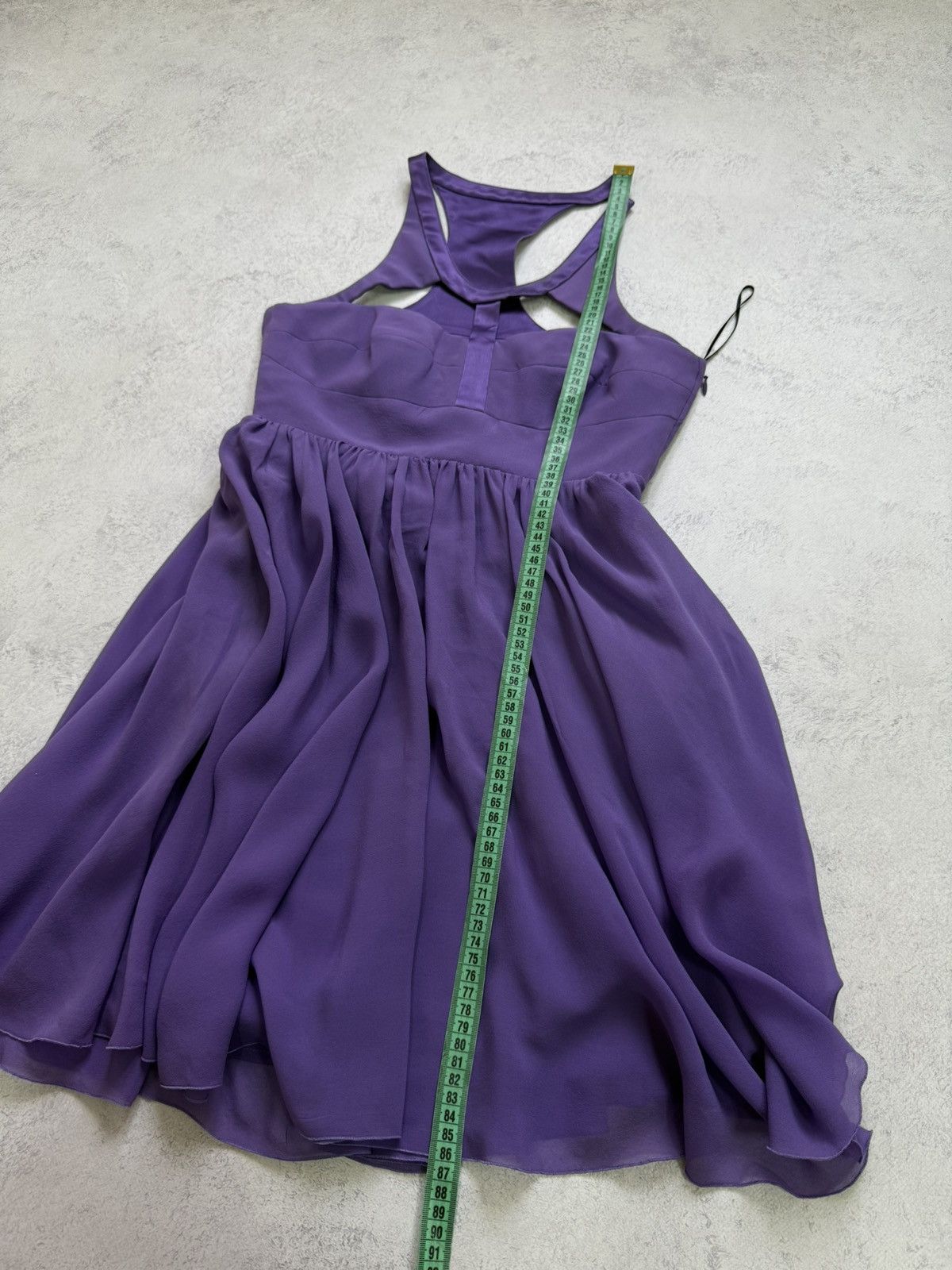 H&M  Versace NWT! Versace x H&M Womens Purple Silk Mini Dress Size 36 |  Grailed