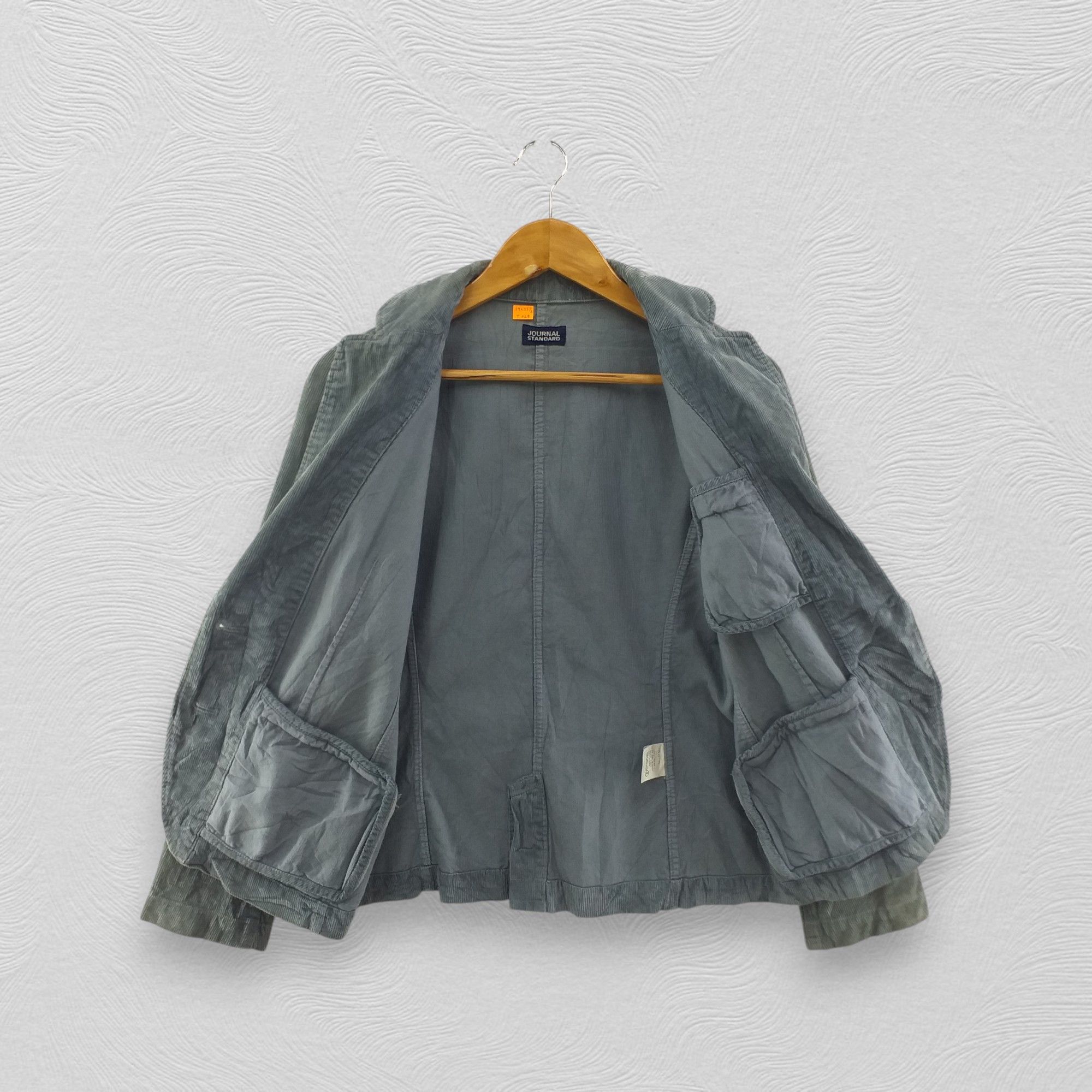 Japanese Brand Journal Standard Corduroy Blazer -J028 Size US S / EU 44-46 / 1 - 2 Thumbnail