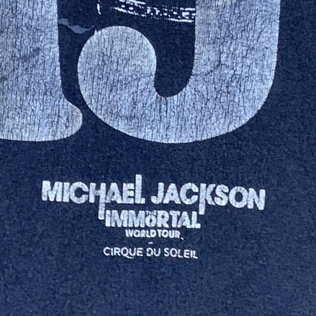Michael Jackson Vintage Micheal Jackson Immortal World Tour Shortsleeve Tee Size US S / EU 44-46 / 1 - 6 Thumbnail