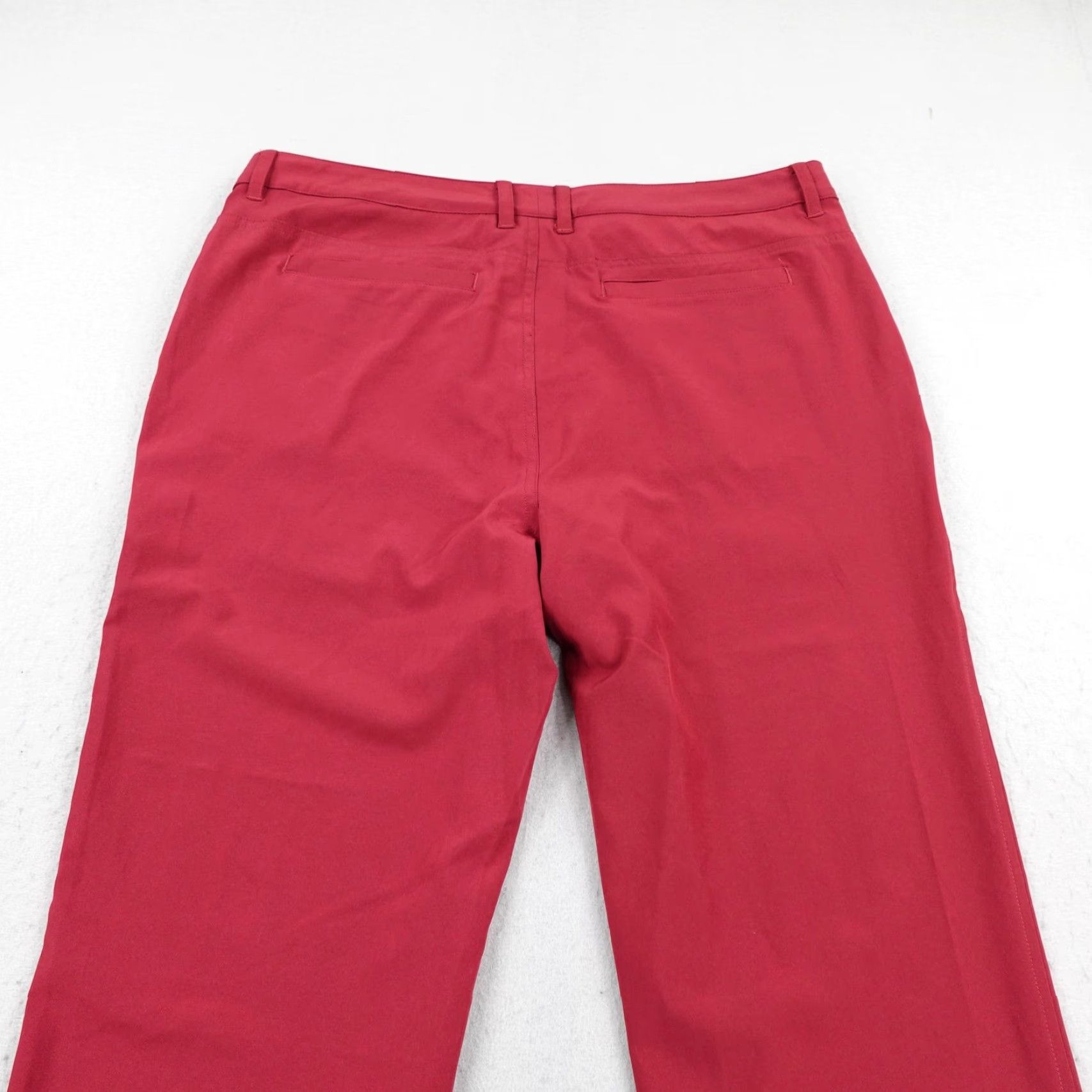 Vintage Short Par 4 Pants Mens 34x32 Red Mark Chino Flex Performance Straight Leg Golf Pants Size US 34 / EU 50 - 6 Thumbnail