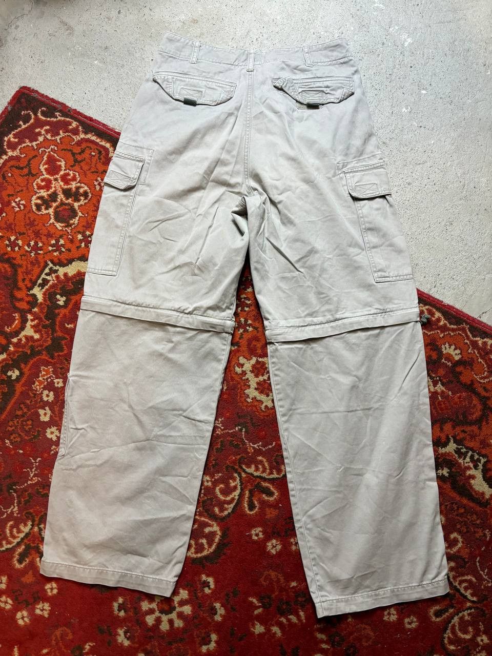 Designer × Vintage Vintage Y2K Jeans West Transformer Cargo Workwear Pants Size US 32 / EU 48 - 9 Thumbnail