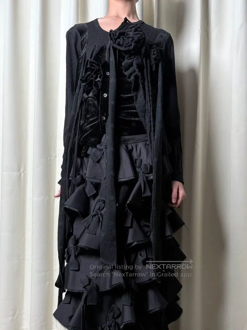 Comme des Garcons Comme Des Garcons one-size-fits-all Vintage Dark Rose Polka Size XS / US 0-2 / IT 36-38 - 5 Thumbnail