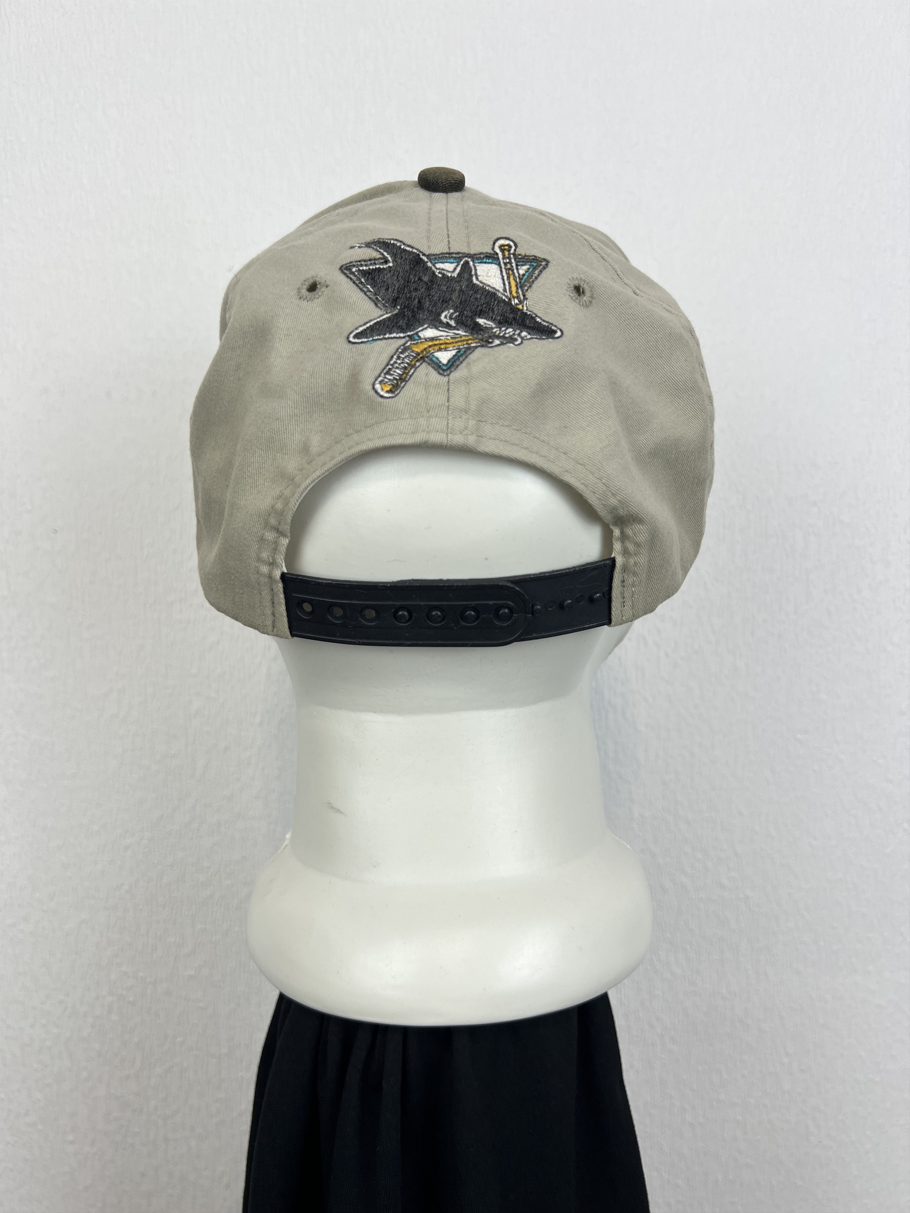 Vintage Vintage 90's San Jose Sharks Snapback Hat Cap NHL Ice Hockey Size ONE SIZE - 6 Thumbnail