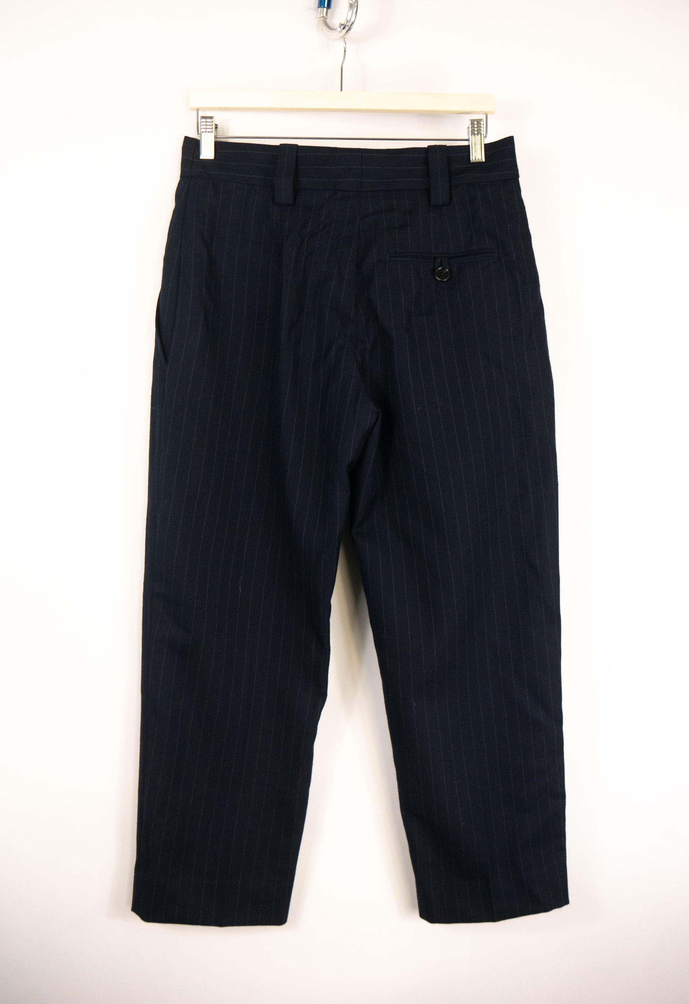 Acne Studios Acne Studios Trea Pin Wo 100% wool pants striped Size 25" / US 0 / IT 36 - 7 Thumbnail