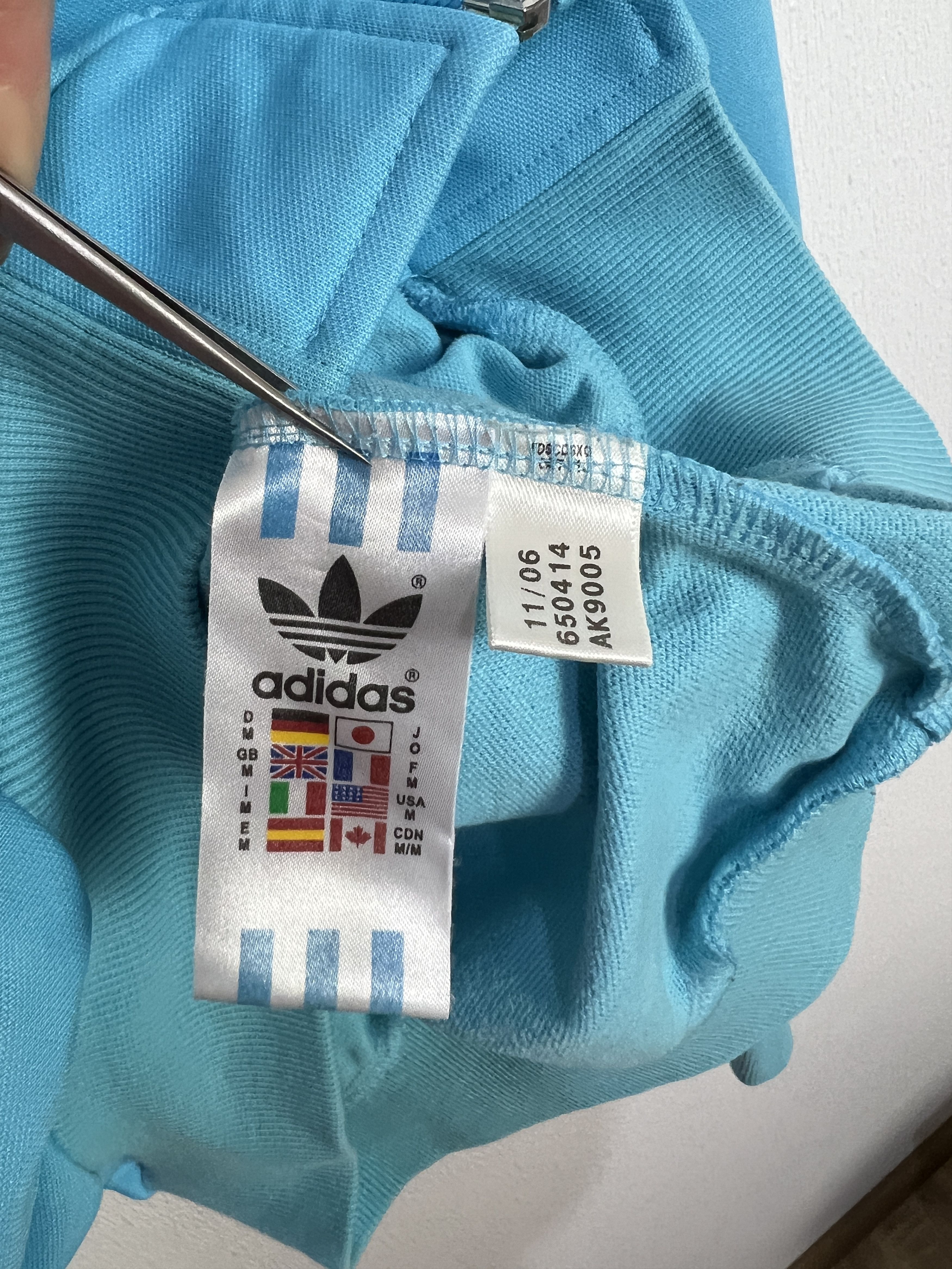 Adidas Vintage Adidas Originals I Love Honolulu Hawaii Jacket Blue Size US M / EU 48-50 / 2 - 10 Thumbnail