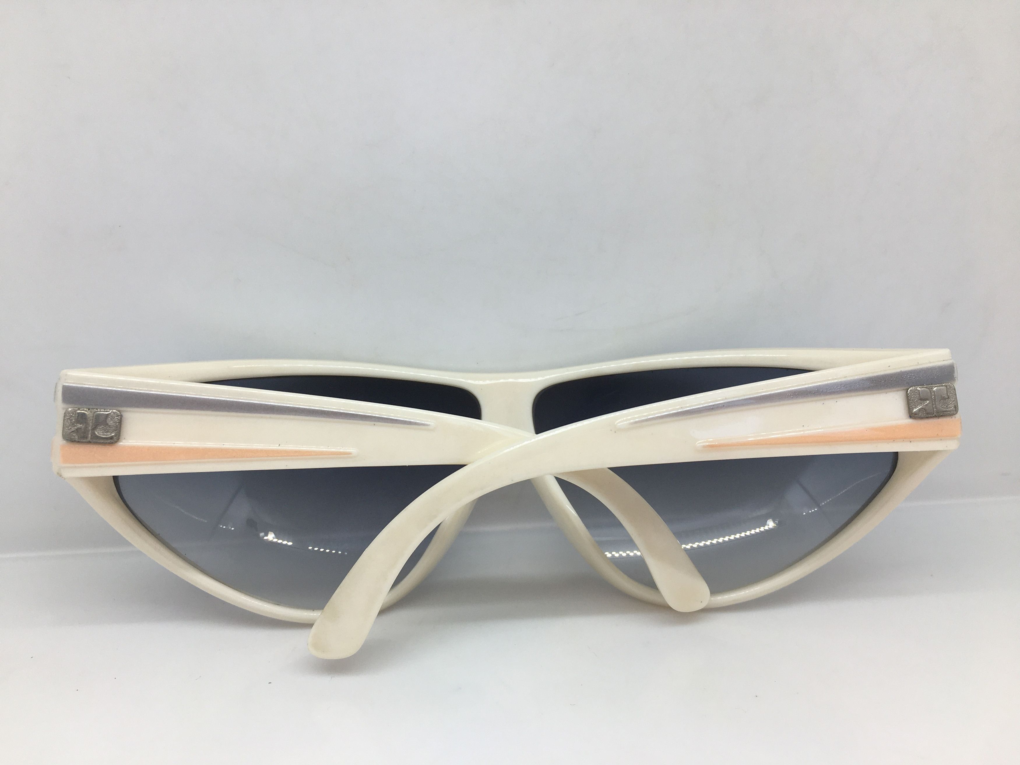 Courreges Vintage 70s Courreges 8487 Wrapped Sunglasses France Size ONE SIZE - 7 Thumbnail