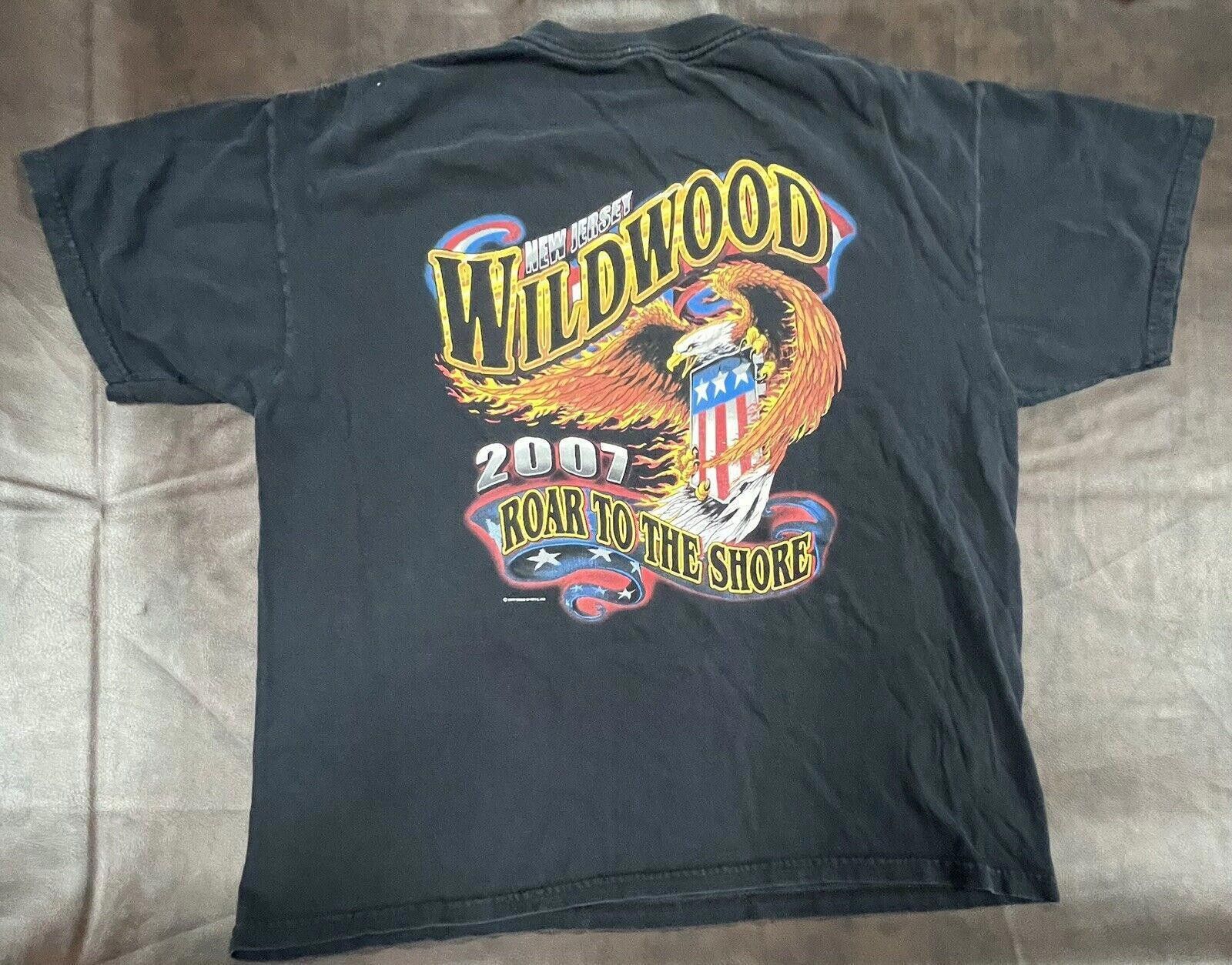 The Unbranded Brand Vintage Wildwood Roar to the Shore T-Shirt 2007 Size US L / EU 52-54 / 3 - 1 Thumbnail