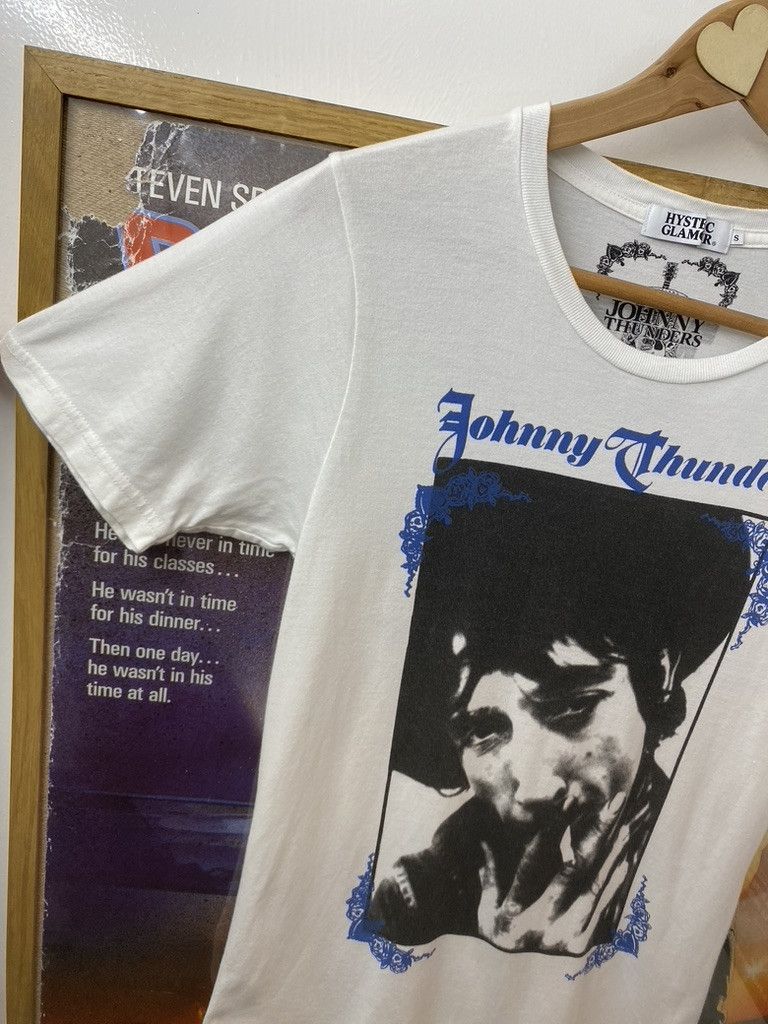 JOHNNY THUNDERSヒステリックXXXTシャツ Hysteric Glamour 2007 Hysteric Glamour Johnny Thunders Photo T