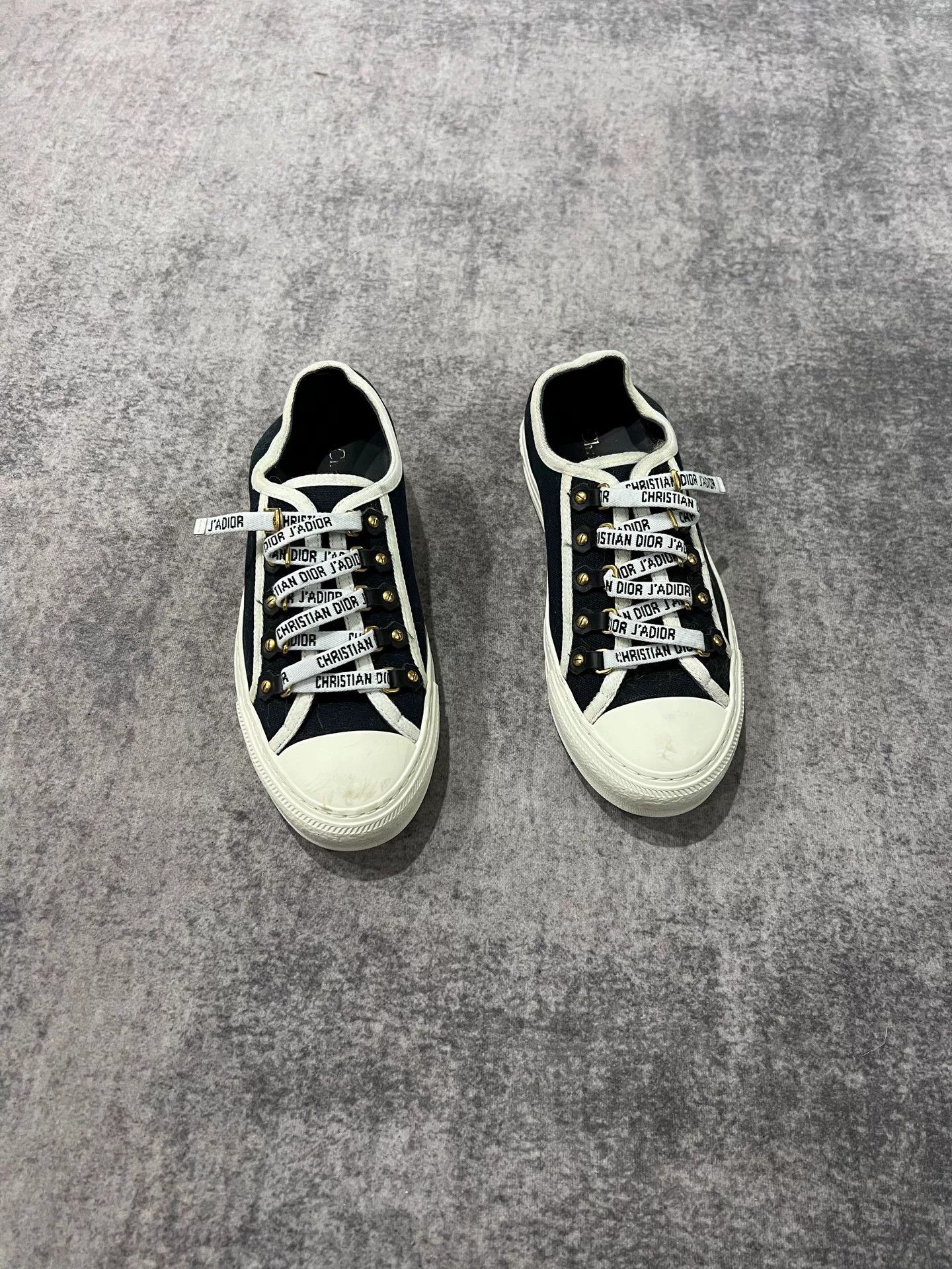 Dior Dior Canvas Shoes Size US 6.5 / IT 36.5 - 1 Thumbnail