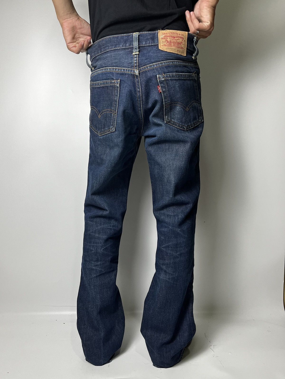 Levi's size 30x30 vintage 90s levis 517 flared denim jeans pant Size US 30 / EU 46 - 1 Thumbnail