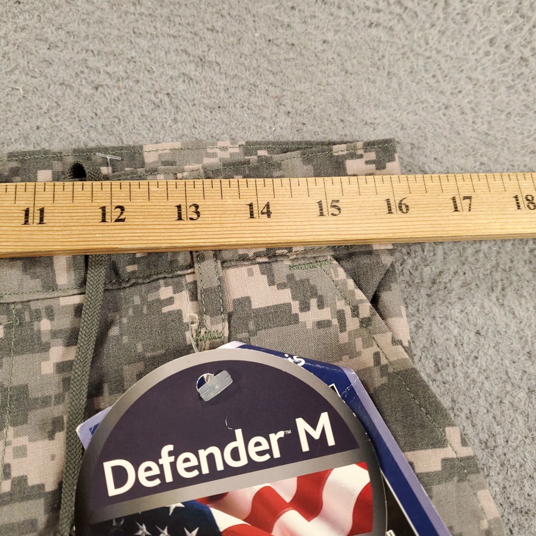 American Apparel VINTAGE New Camo Pants 31x32 Army Combat Uniform Flame Resistant Small FR Button Fly Size US 29 - 6 Thumbnail