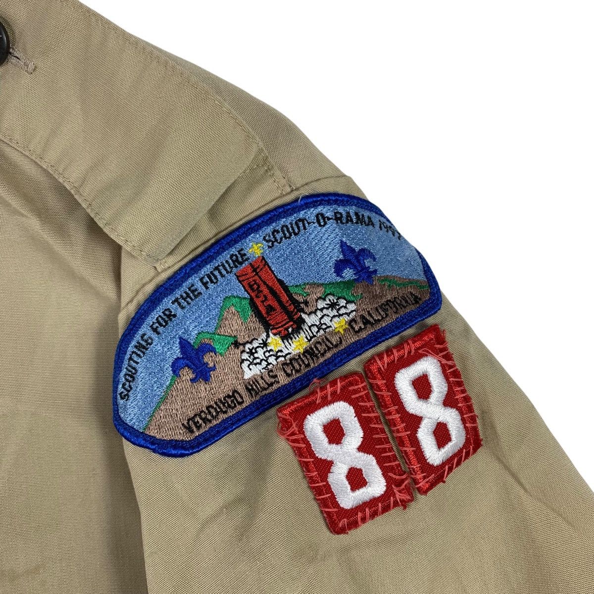 Vintage Vintage 90s BOY SCOUT Of AMERICAN Embroidered Badge Uniform Size US L / EU 52-54 / 3 - 5 Thumbnail