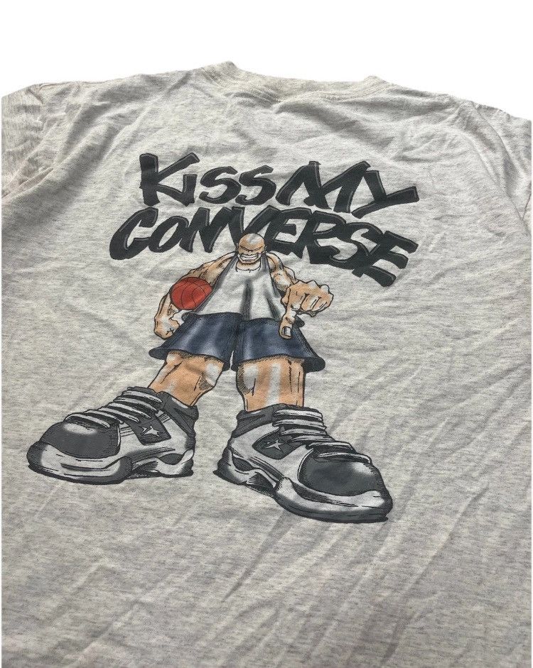 Converse × Vintage 90’s Converse Basketball Shirt Kiss My Converse Size US XXL / EU 58 / 5 - 1 Thumbnail