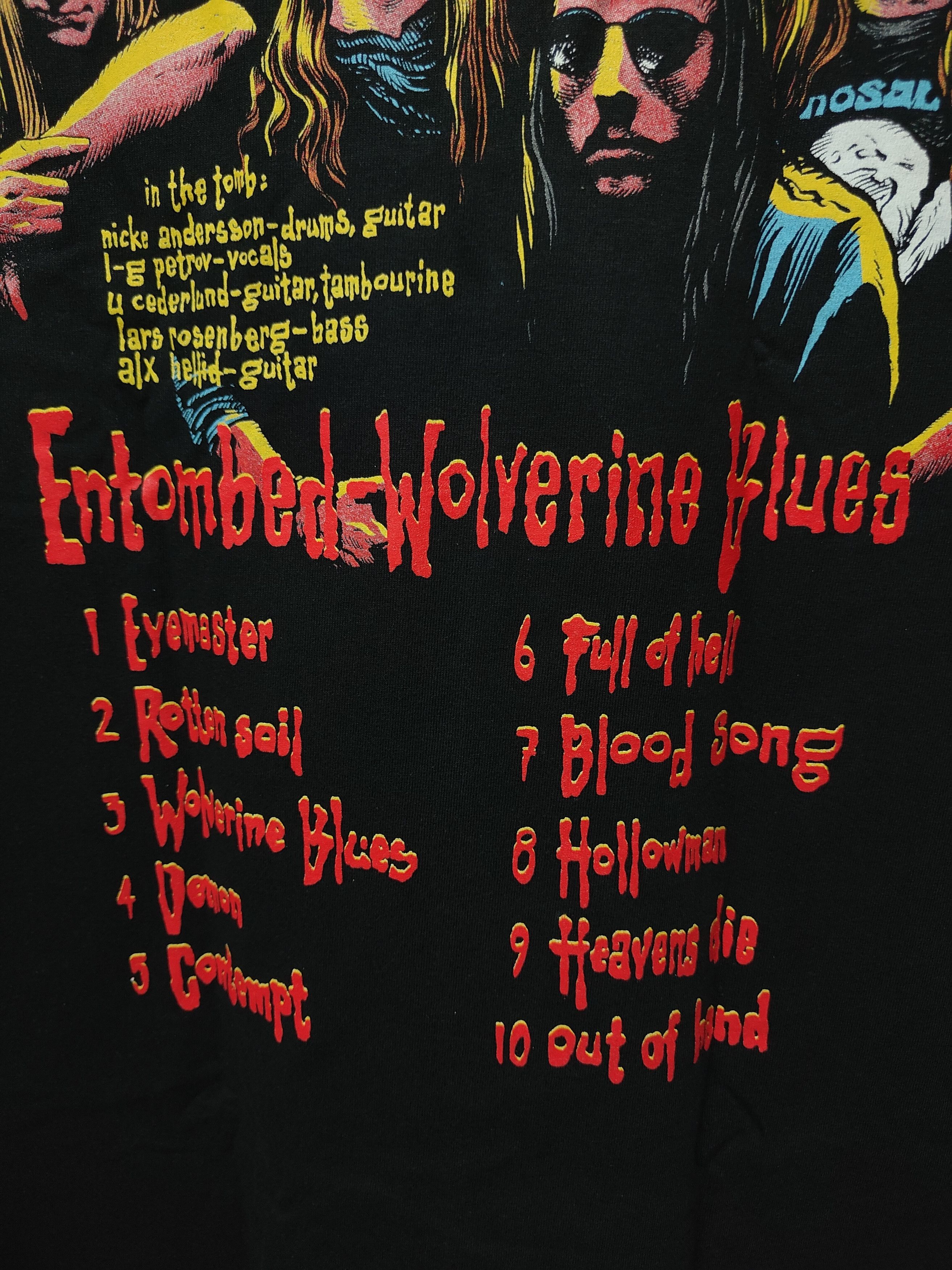 Marvel Comics Entombed "Wolverine Blues" T-shirt Size US XL / EU 56 / 4 - 9 Thumbnail