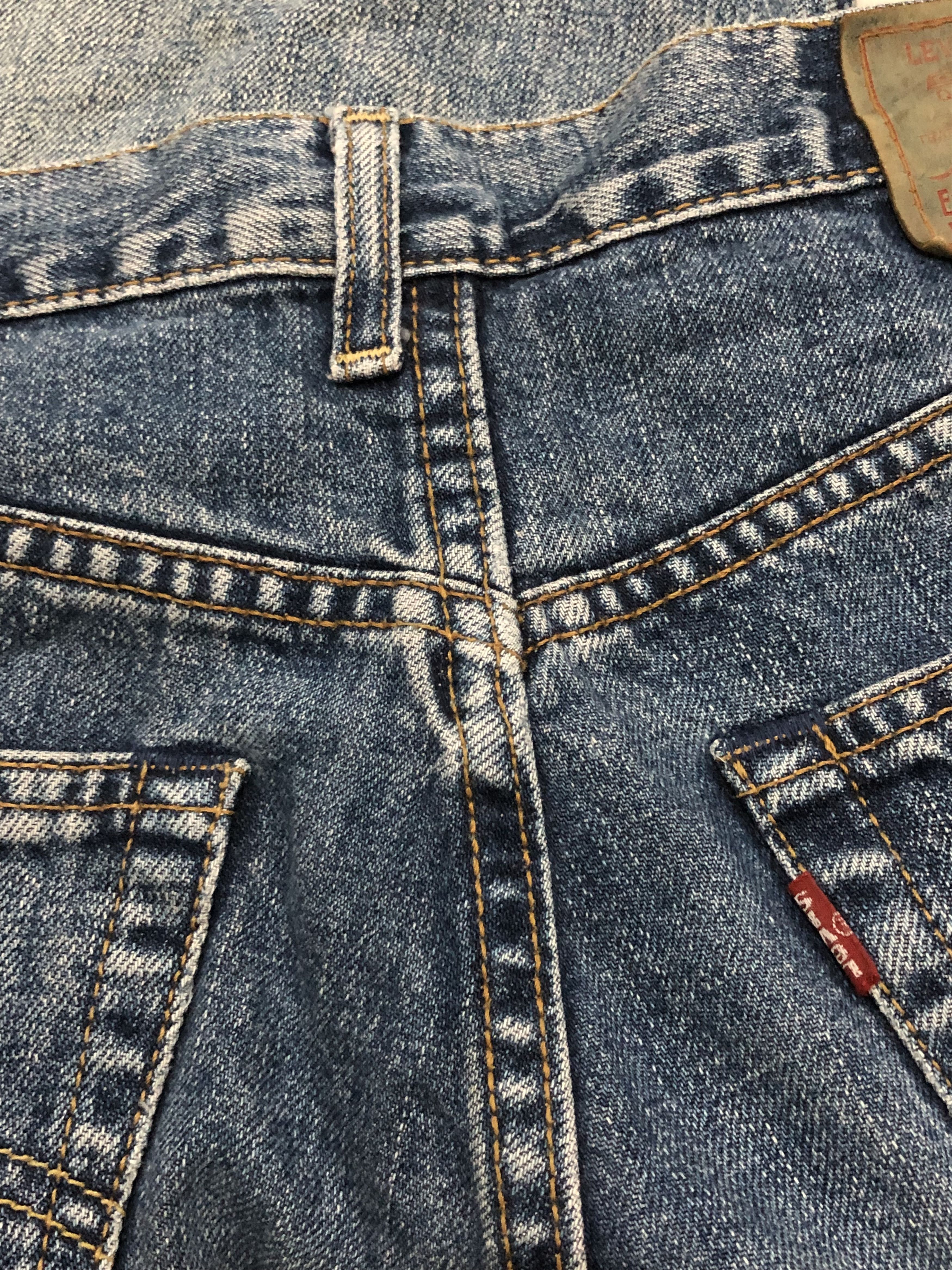 Levi's × Levi's Vintage Clothing Vintage Distressed Levis 503 Selvedge Cut Off Men Denim Size US 32 / EU 48 - 12 Thumbnail