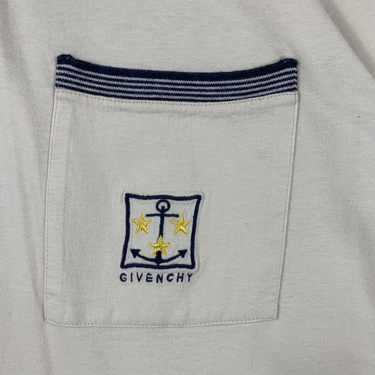 Givenchy × Vintage Vintage GIVENCHY gentleman Paris pocket polo tee Size US M / EU 48-50 / 2 - 7 Thumbnail
